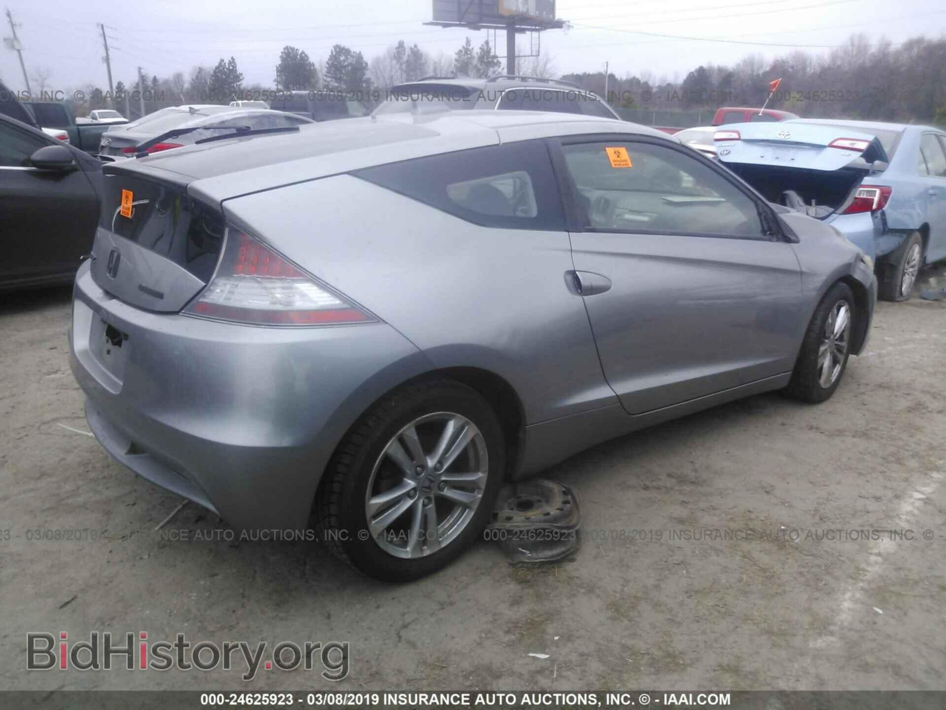 2012 HONDA CR-Z - VIN: JHMZF1C47CS000675 - Фото 4