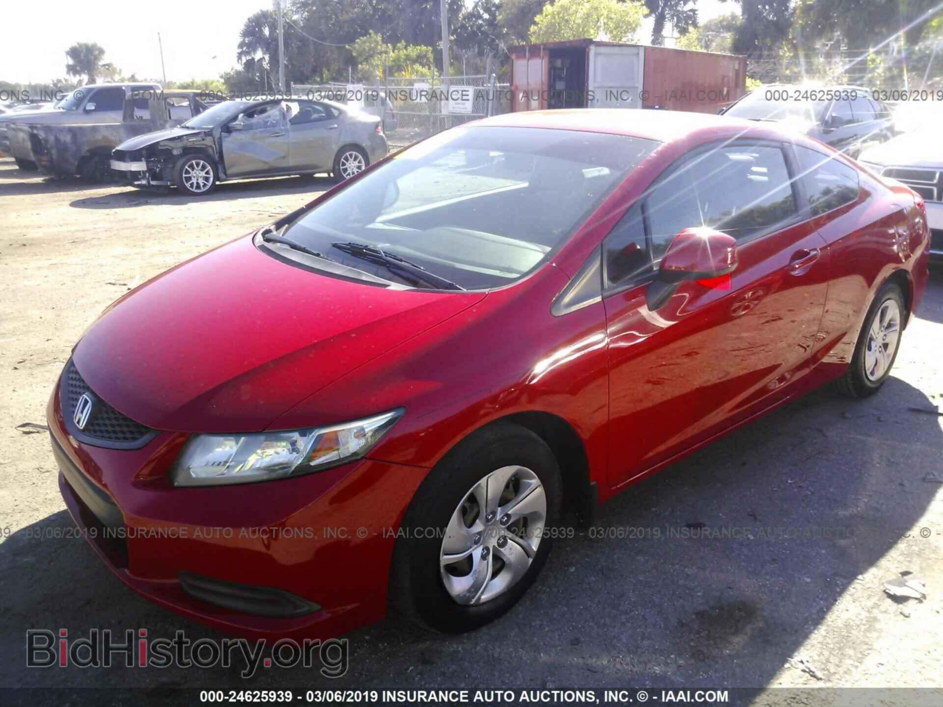 2013 HONDA CIVIC - VIN: 2HGFG3B53DH524133 - Фото 2
