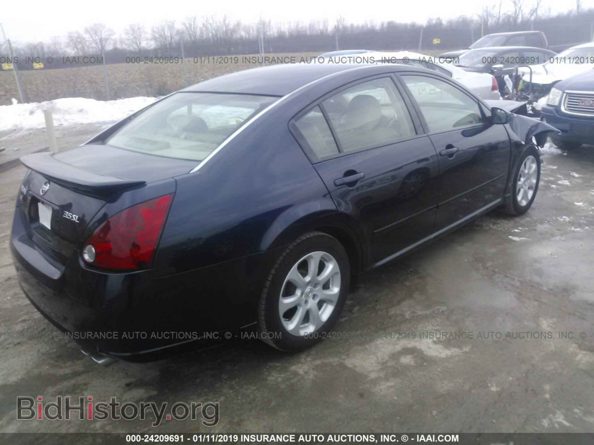 2007 NISSAN MAXIMA - VIN: 1N4BA41E57C826705 - Фото 4