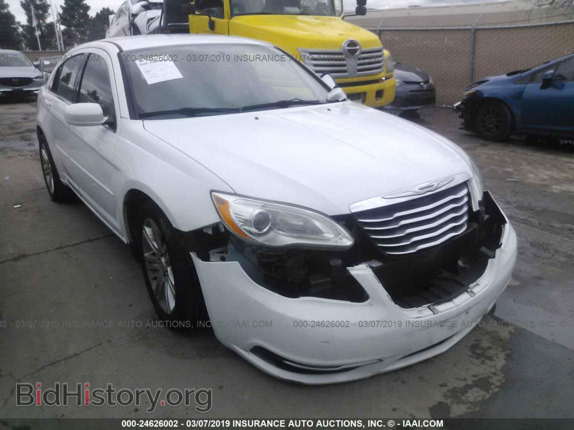 Фотография 1C3CCBAG0CN235862 - CHRYSLER 200 2012
