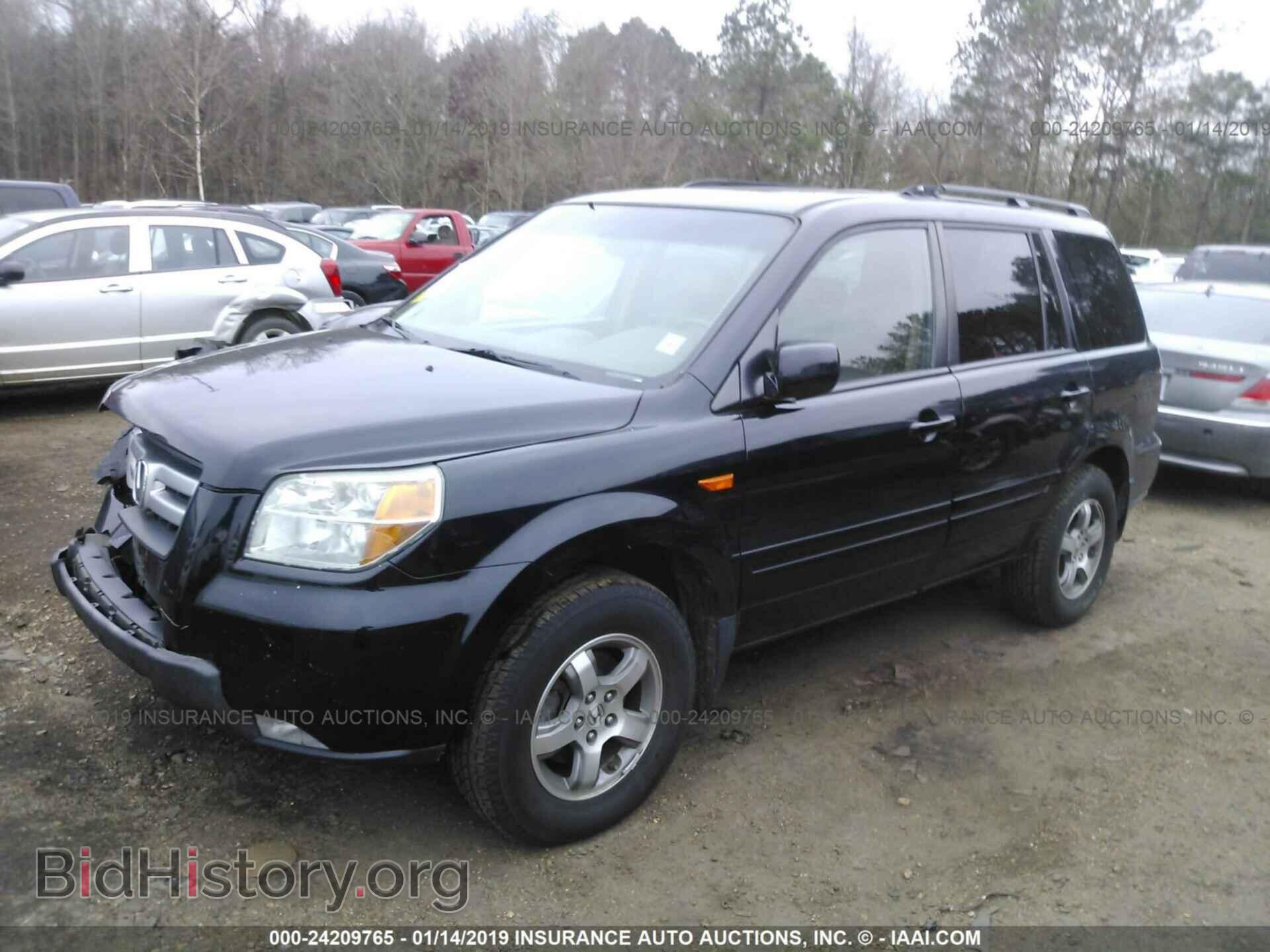 2006 HONDA PILOT - VIN: 2HKYF185X6H555315 - Фото 2