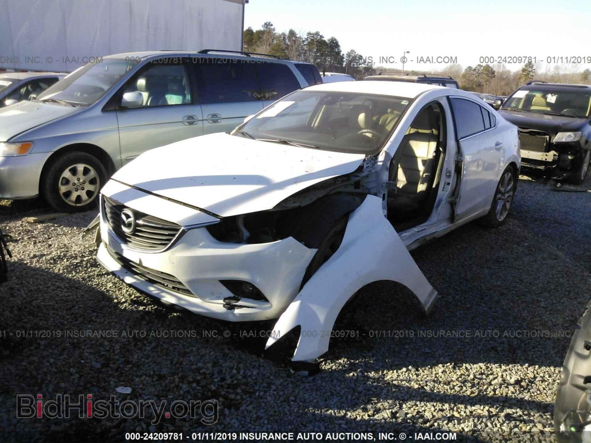 2014 MAZDA 6 - VIN: JM1GJ1T51E1113658 - Фото 2