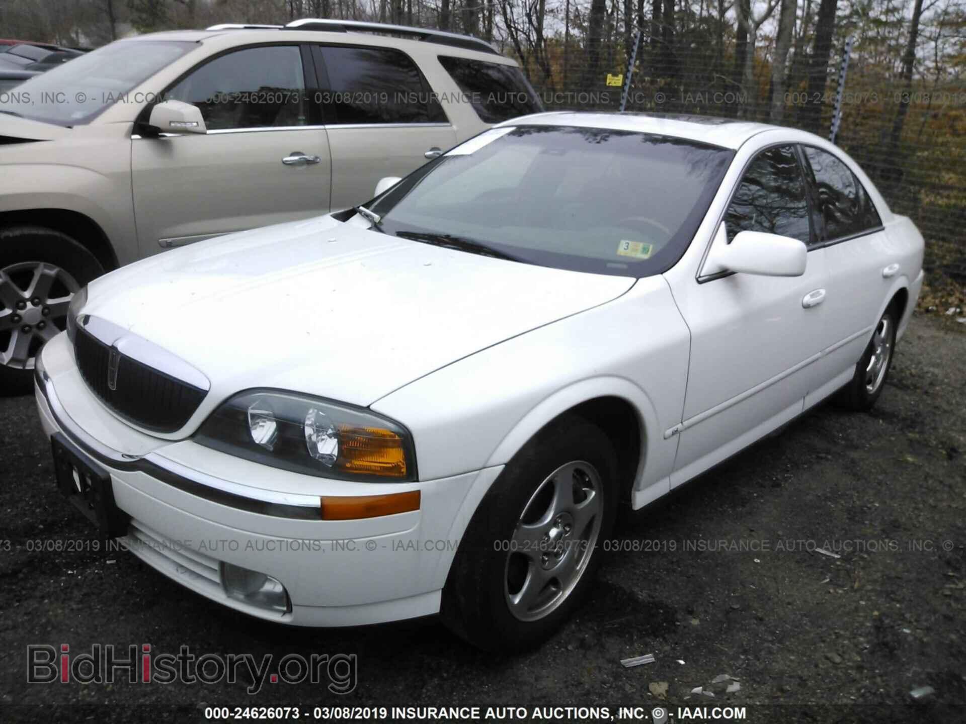 2000 LINCOLN LS - VIN: 1LNHM87A9YY889930 - Photo 2