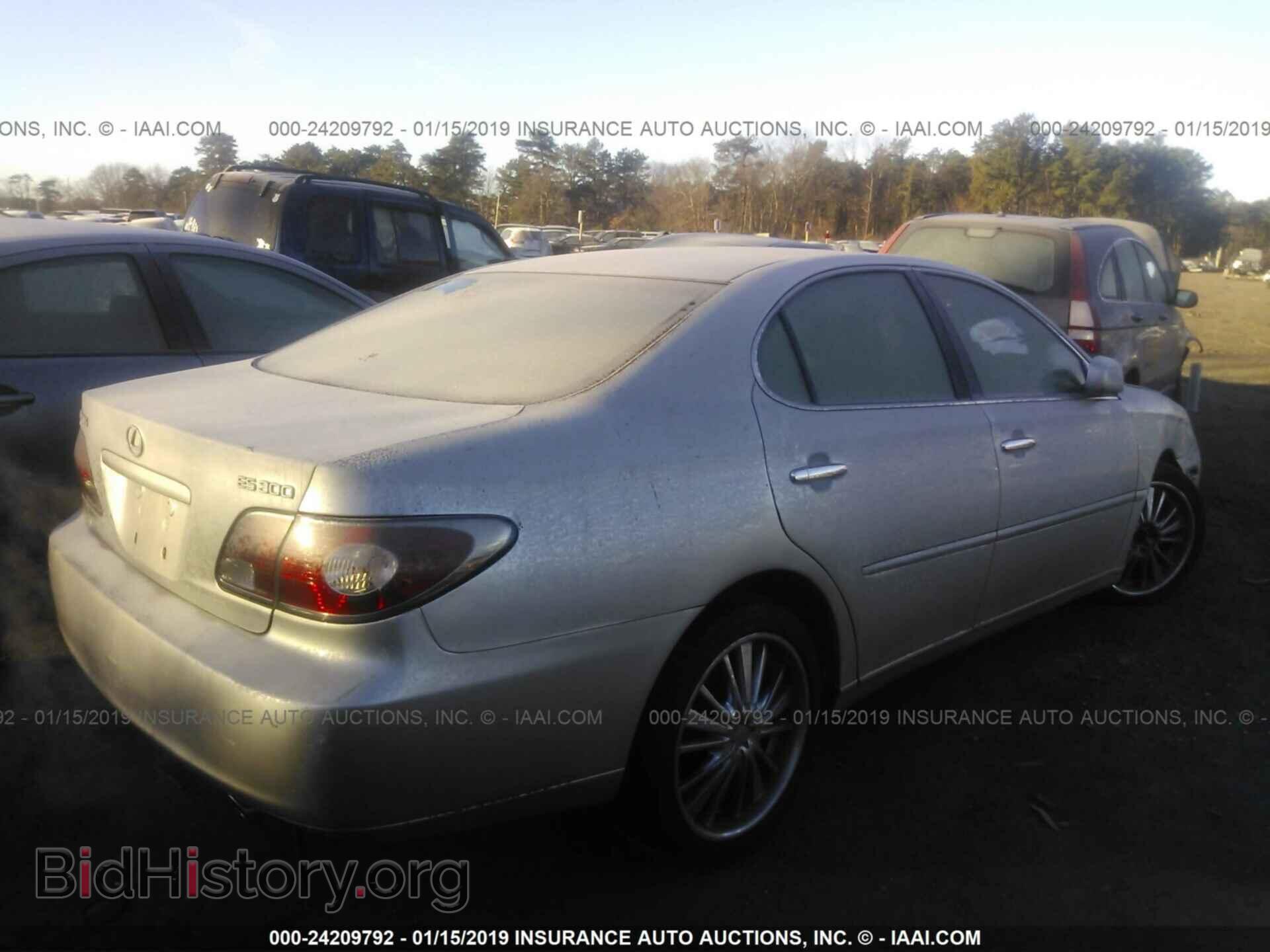 2003 LEXUS ES - VIN: JTHBF30G730090904 - Фото 4