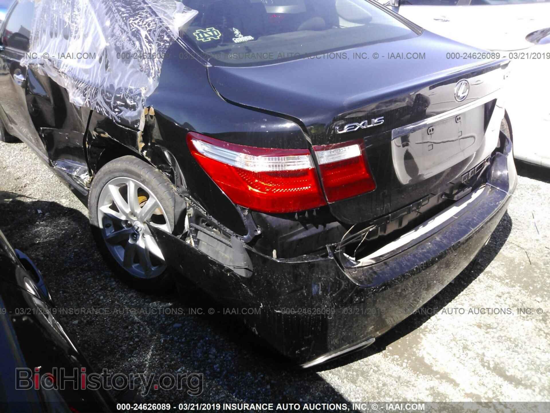 2007 LEXUS LS - VIN: JTHBL46F875044956 - Фото 6