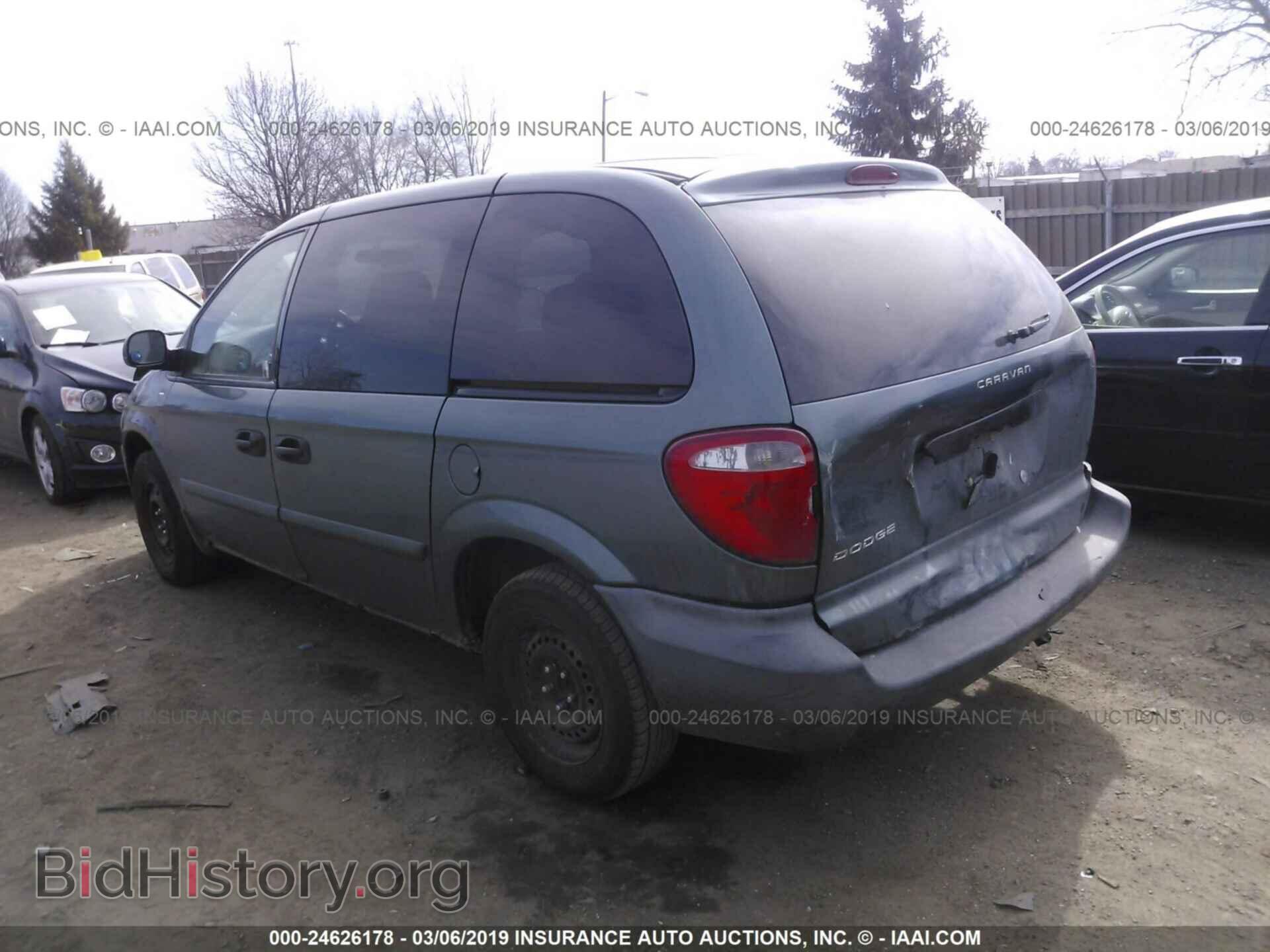 2005 DODGE CARAVAN - VIN: 1D8GP25R75B285225 - Фото 3