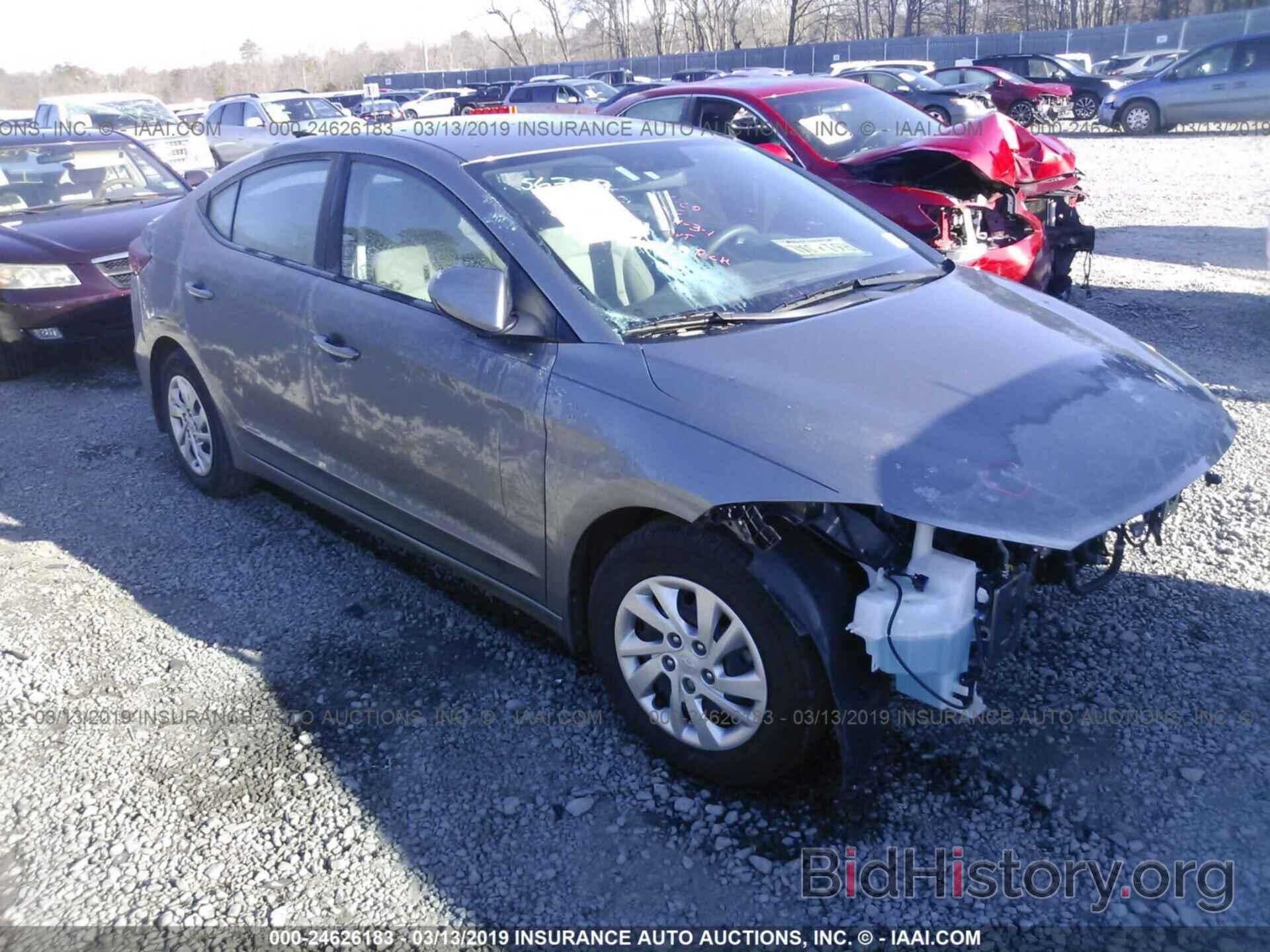 Photo KMHD74LF0HU421186 - HYUNDAI ELANTRA 2017