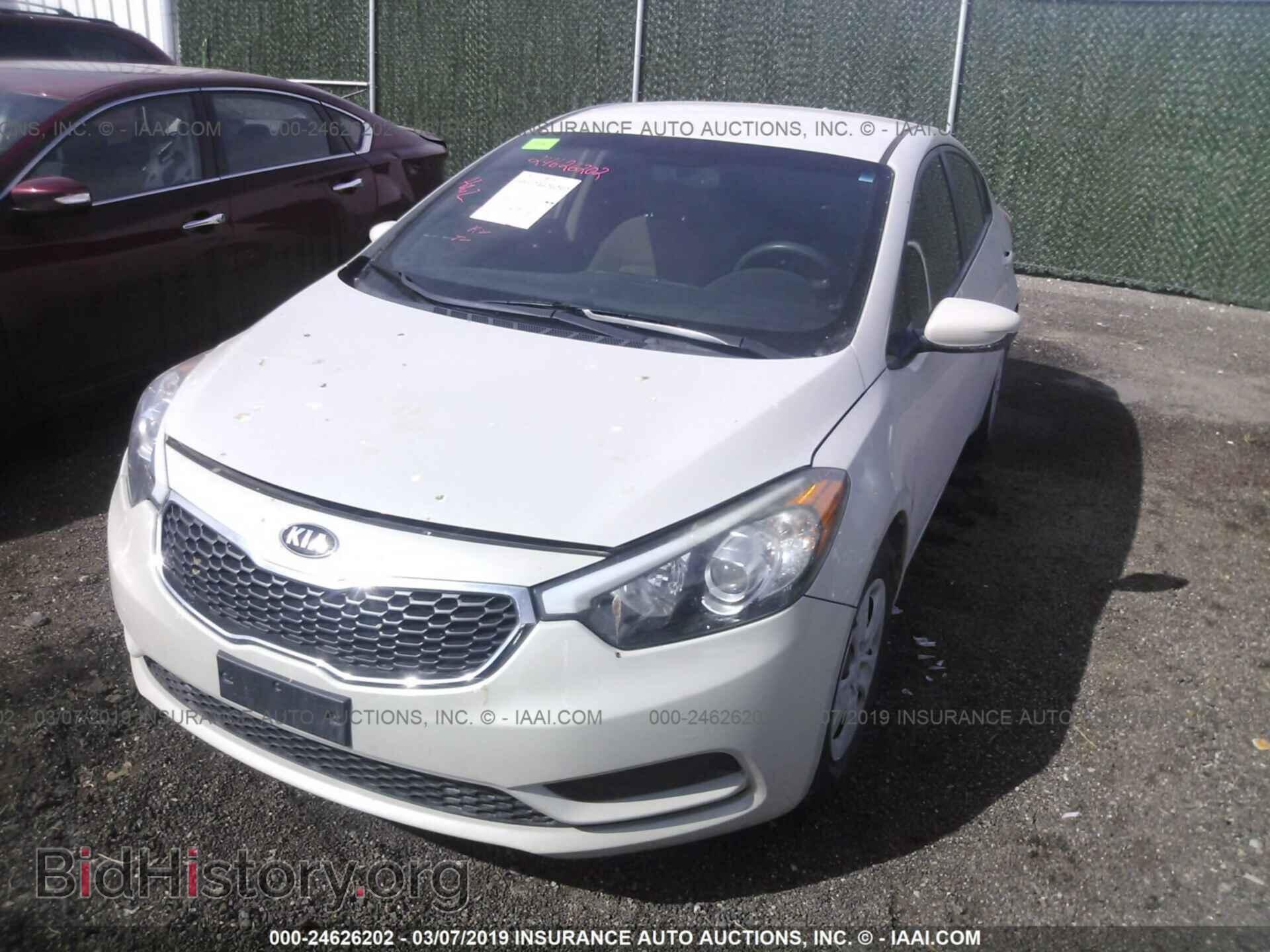 2014 KIA FORTE - VIN: KNAFK4A61E5161253 - Фото 2