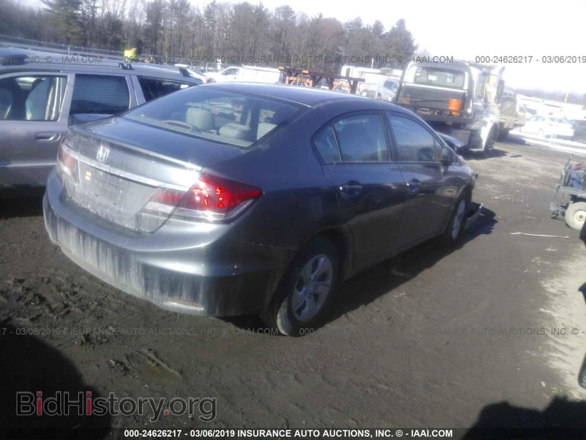 2013 HONDA CIVIC - VIN: 19XFB2F56DE262508 - Фото 4