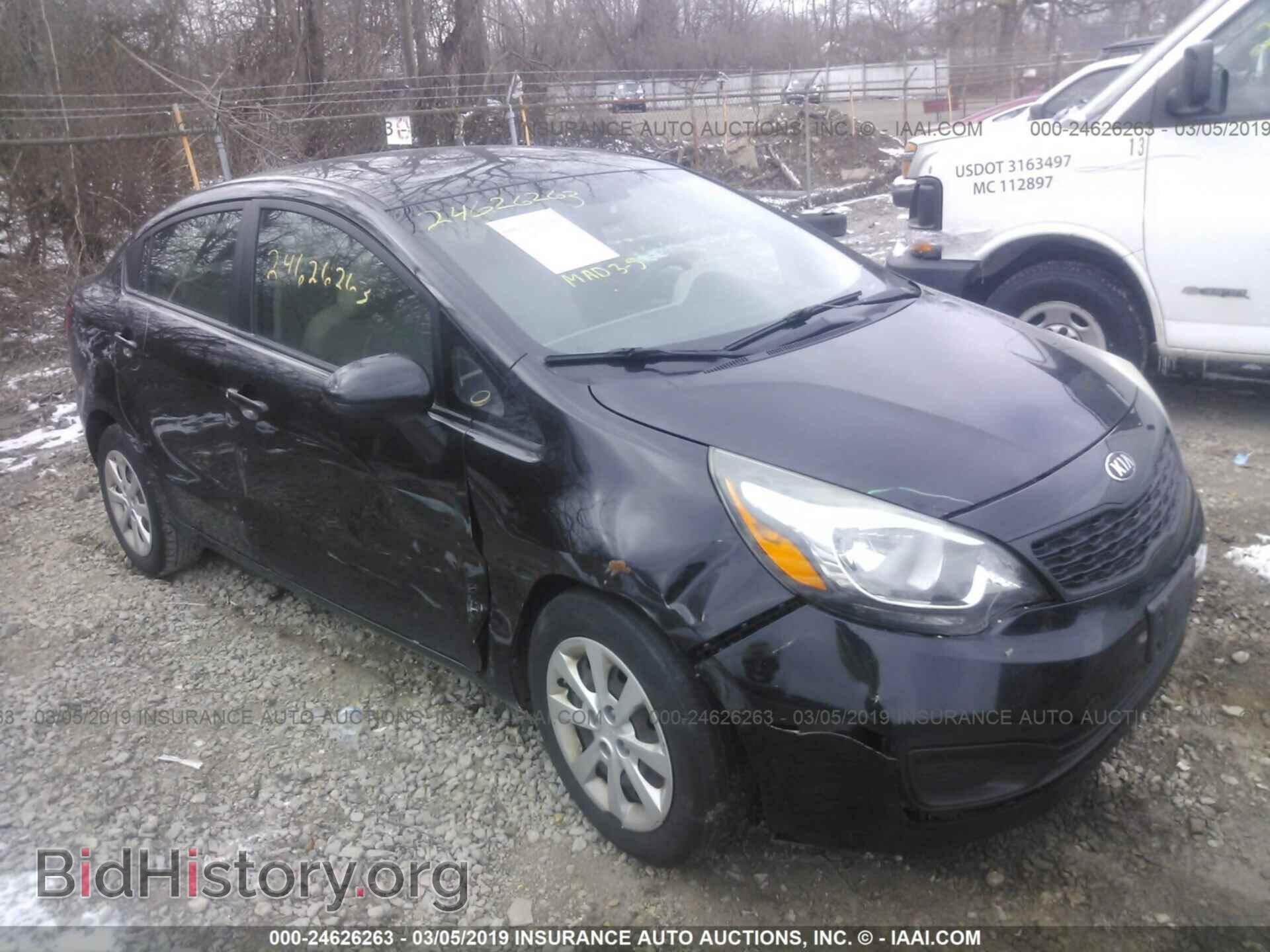 Photo KNADM4A33D6205186 - KIA RIO 2013