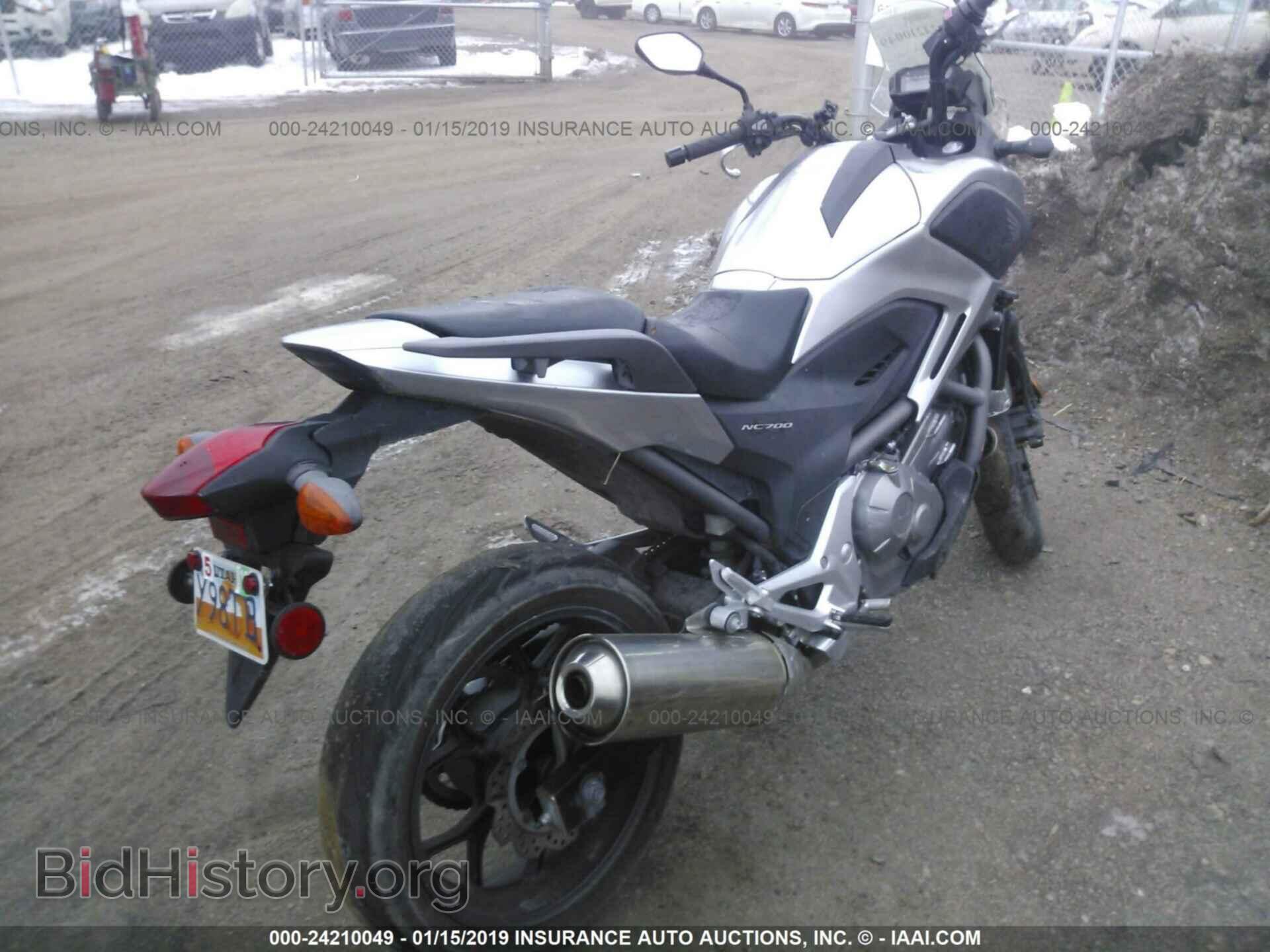 2012 HONDA NC700X - VIN: JH2RC6358CK002216 - Фото 4