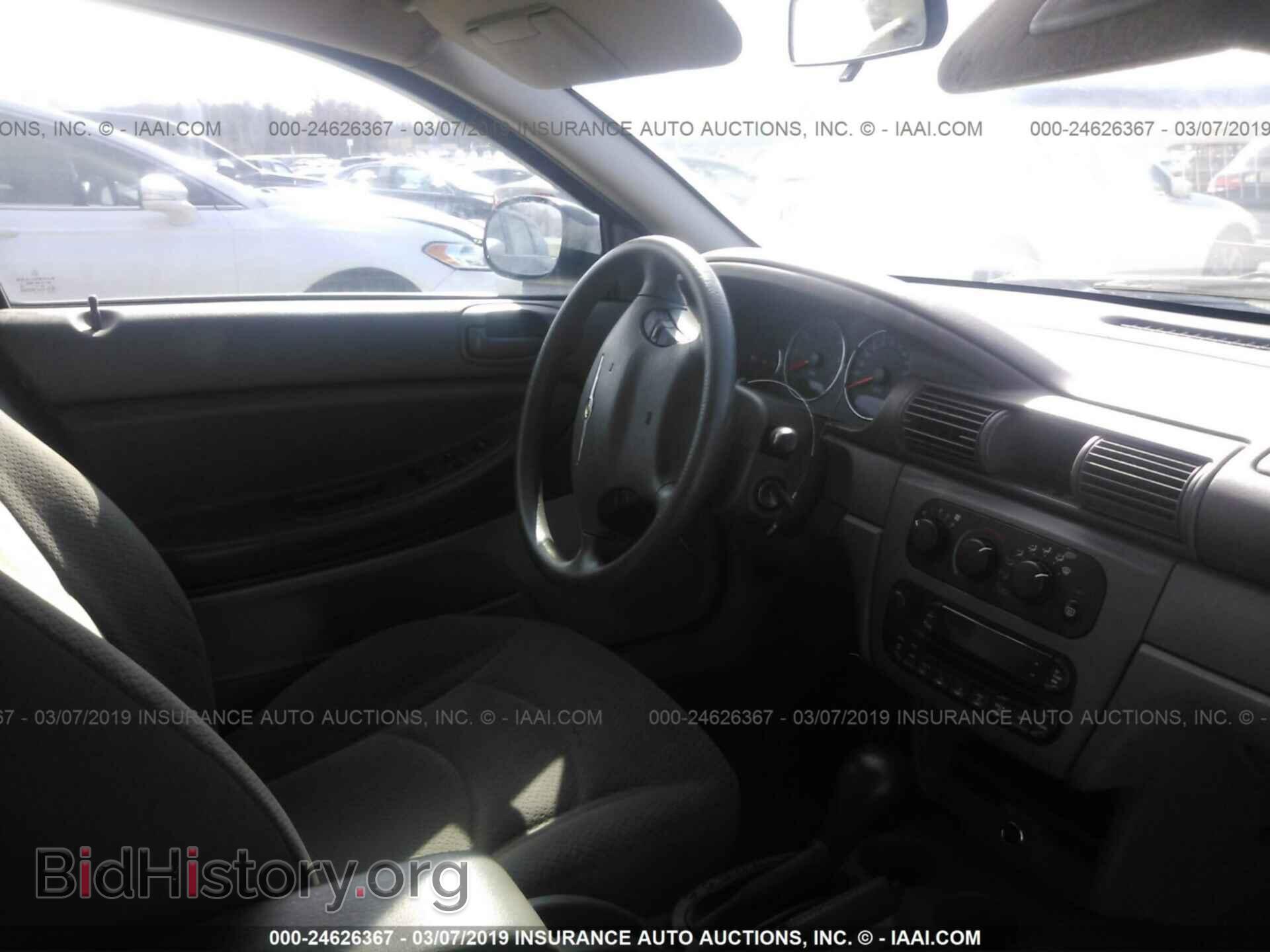 2006 CHRYSLER SEBRING - VIN: 1C3EL46X46N100773 - Фото 5