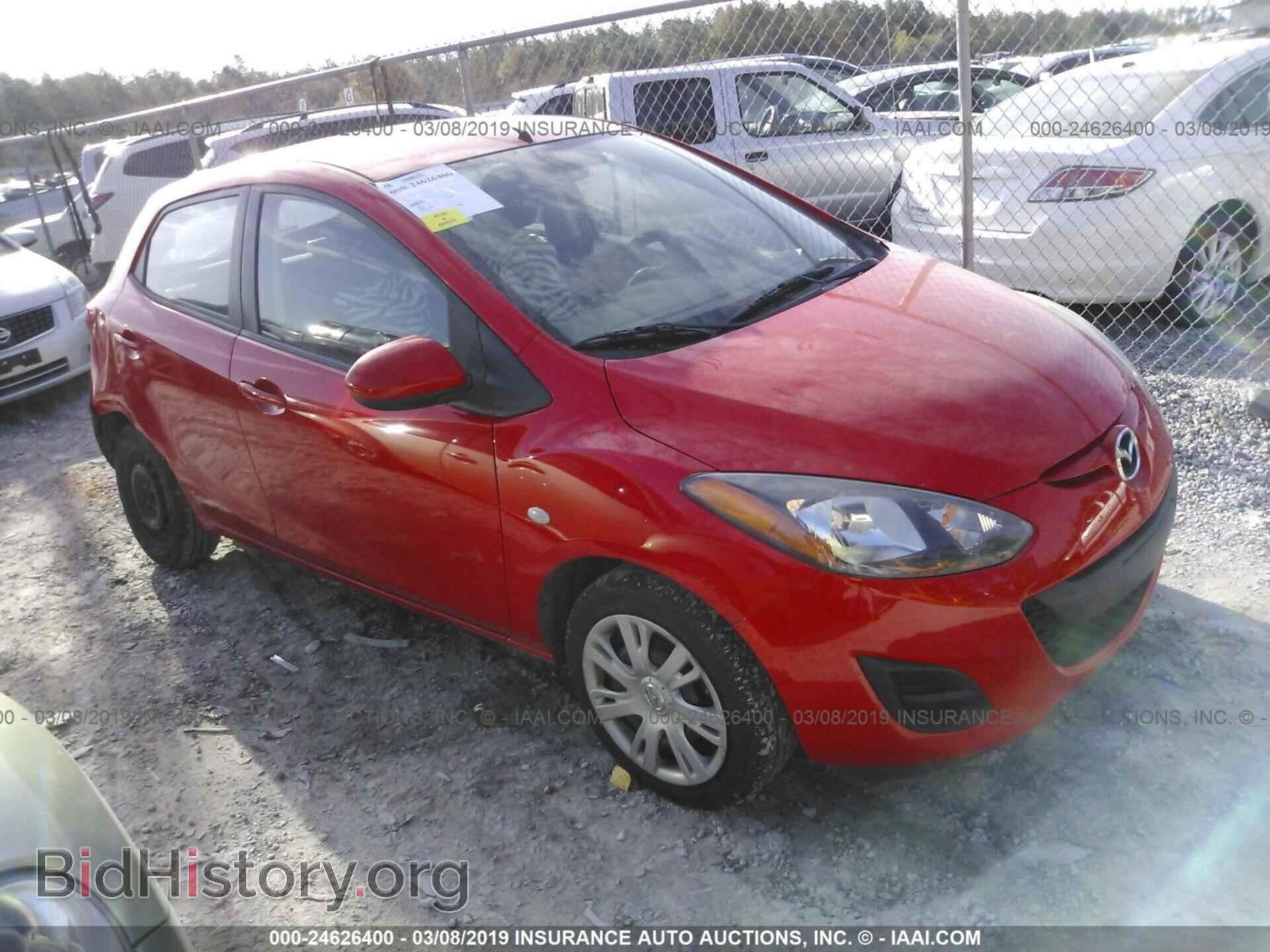Photo JM1DE1KY1D0170482 - MAZDA MAZDA2 2013
