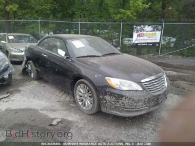 2012 Chrysler 200 Limited, black — VIN 1C3BCBFG3CN143455, IAAI