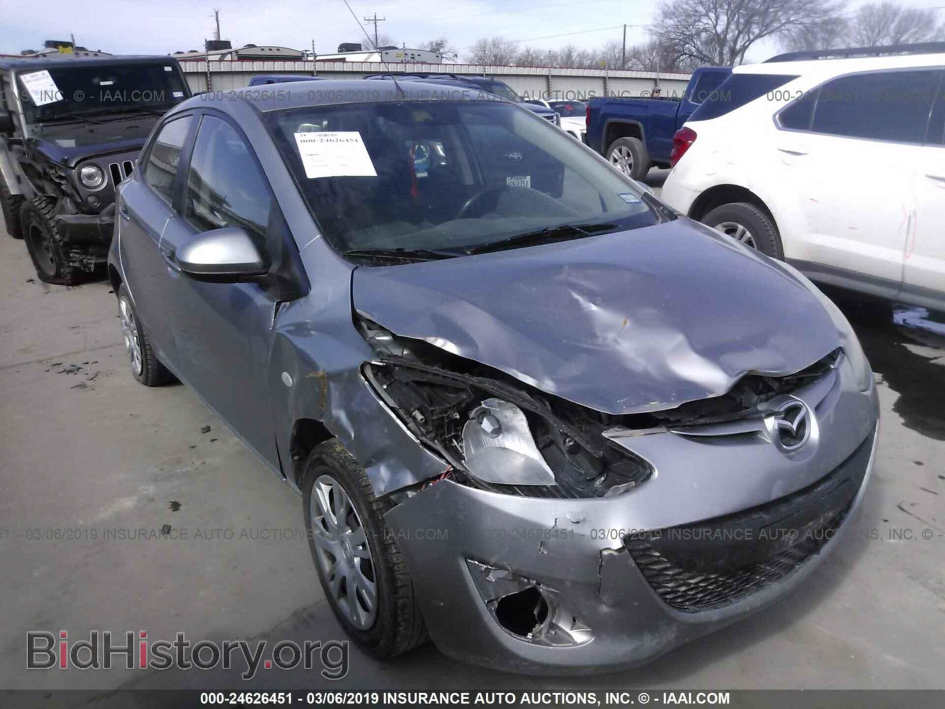 Photo JM1DE1KY2C0148506 - MAZDA MAZDA2 2012