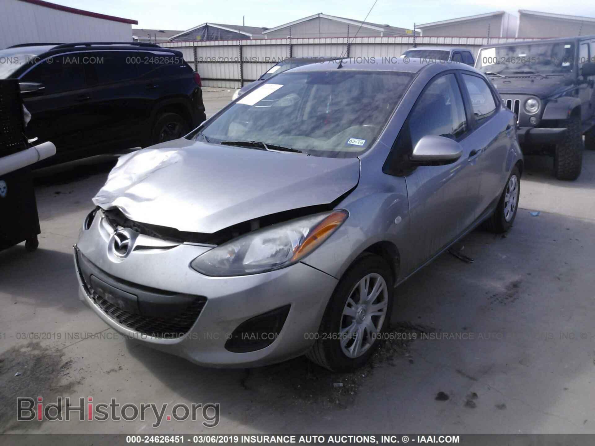 2012 MAZDA MAZDA2 - VIN: JM1DE1KY2C0148506 - Photo 2
