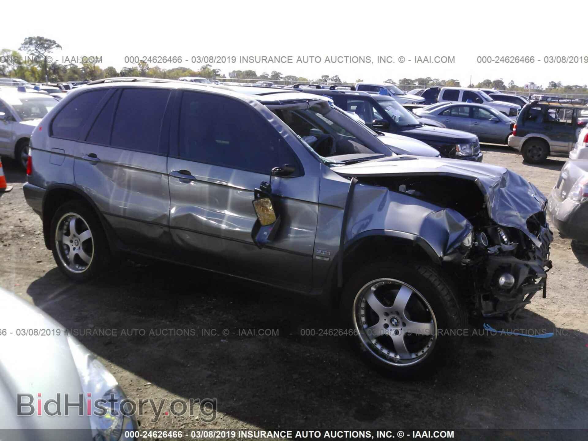 Photo 5UXFA13505LY01049 - BMW X5 2005