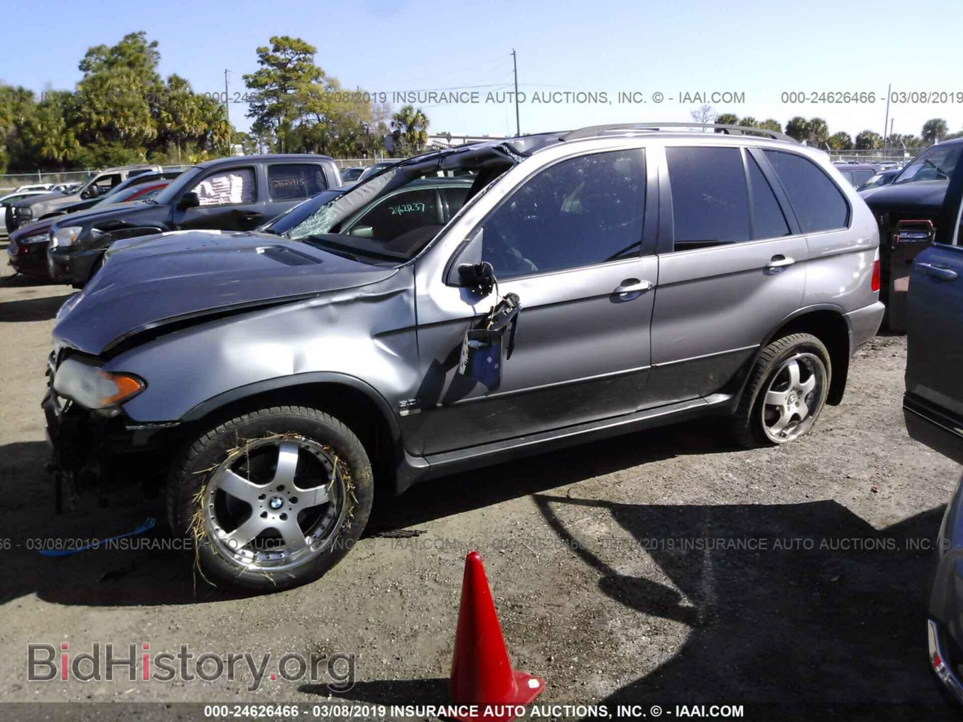 2005 BMW X5 - VIN: 5UXFA13505LY01049 - Фото 2