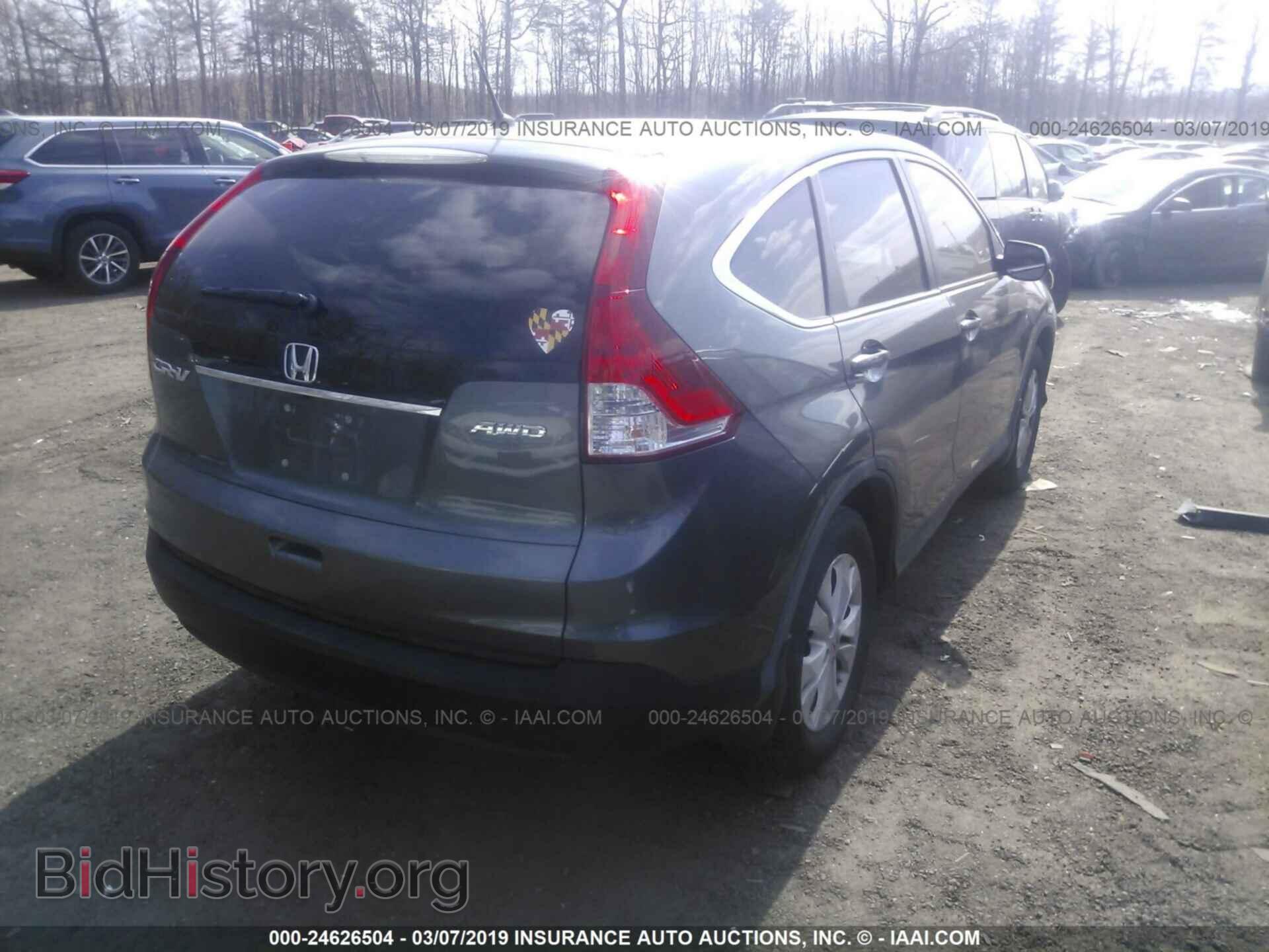 2012 HONDA CR-V - VIN: 2HKRM4H53CH606483 - Фото 4