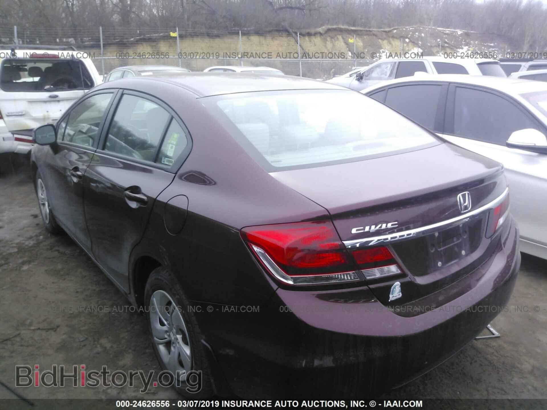 2013 HONDA CIVIC - VIN: 19XFB2F51DE061356 - Photo 3