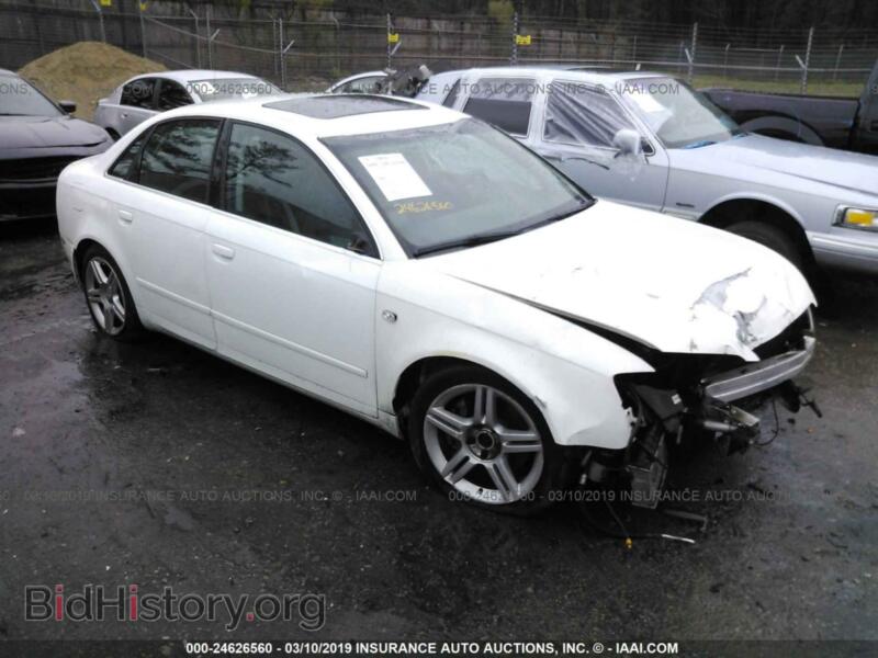 2007 Audi A4 2.0T Quattro (VIN WAUDF78E67A013796) — фото 1 из 10, IAAI, повреждение: передняя часть