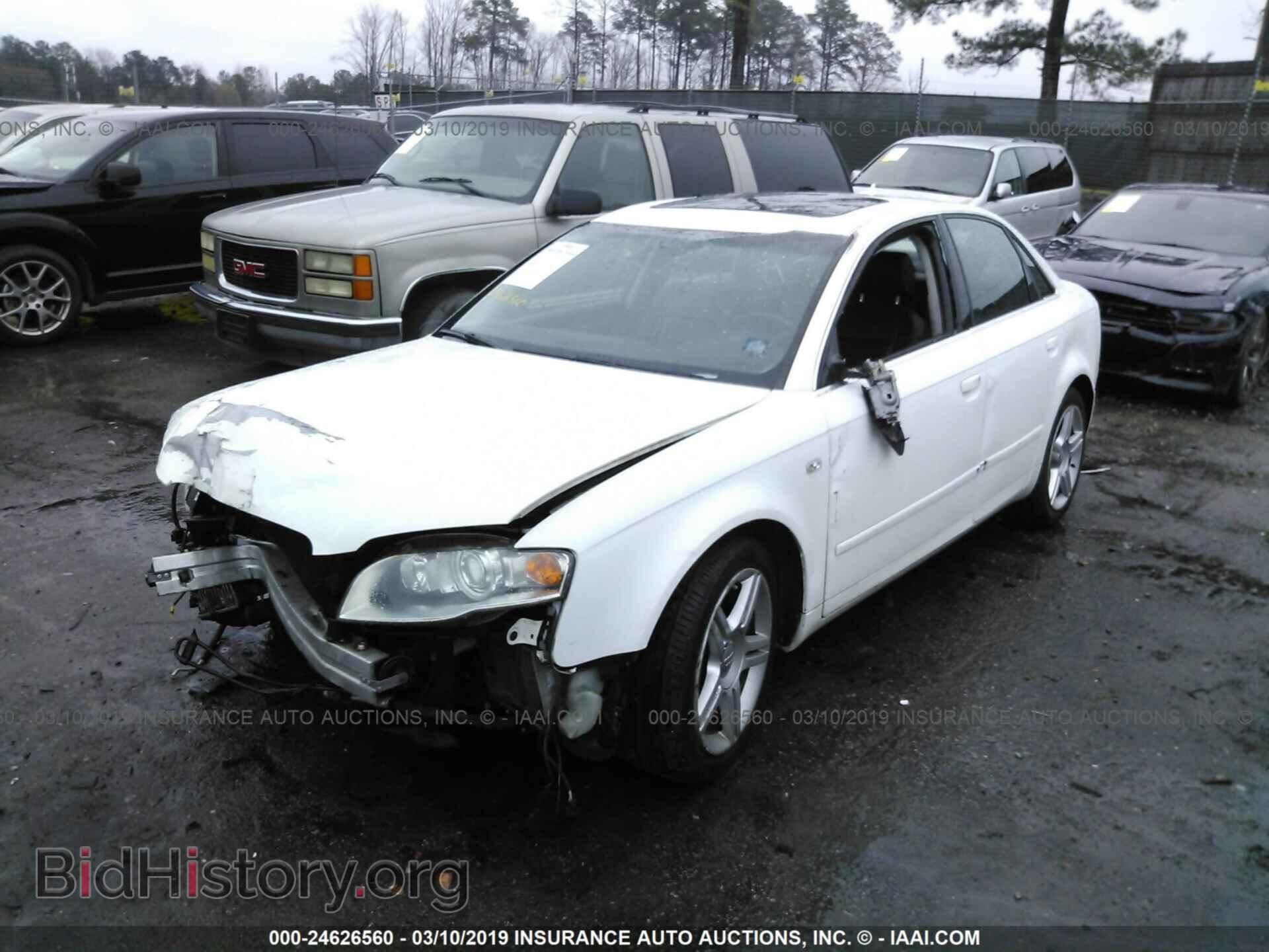 2007 AUDI A4 - VIN: WAUDF78E67A013796 - Фото 2