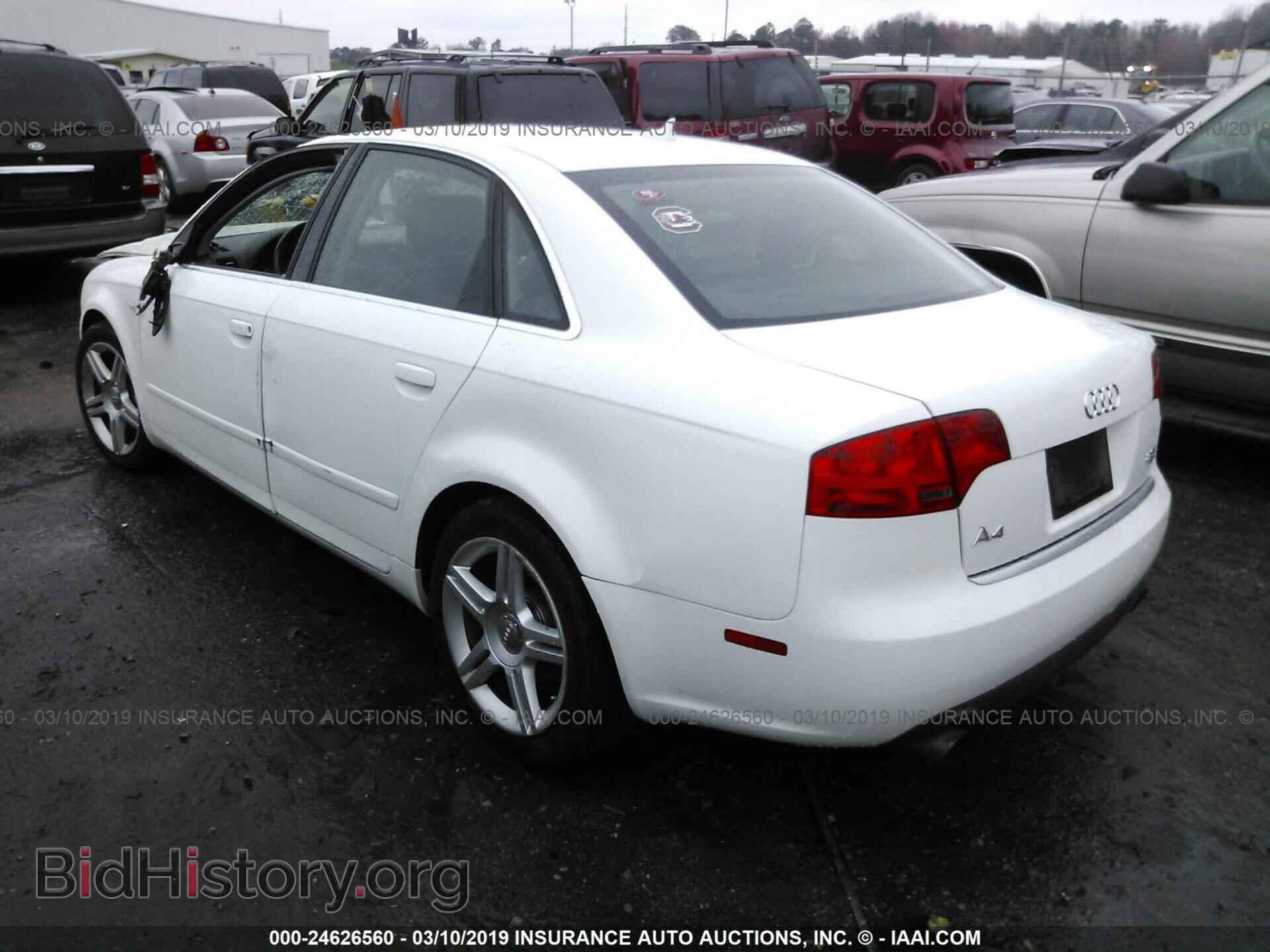 2007 AUDI A4 - VIN: WAUDF78E67A013796 - Фото 3