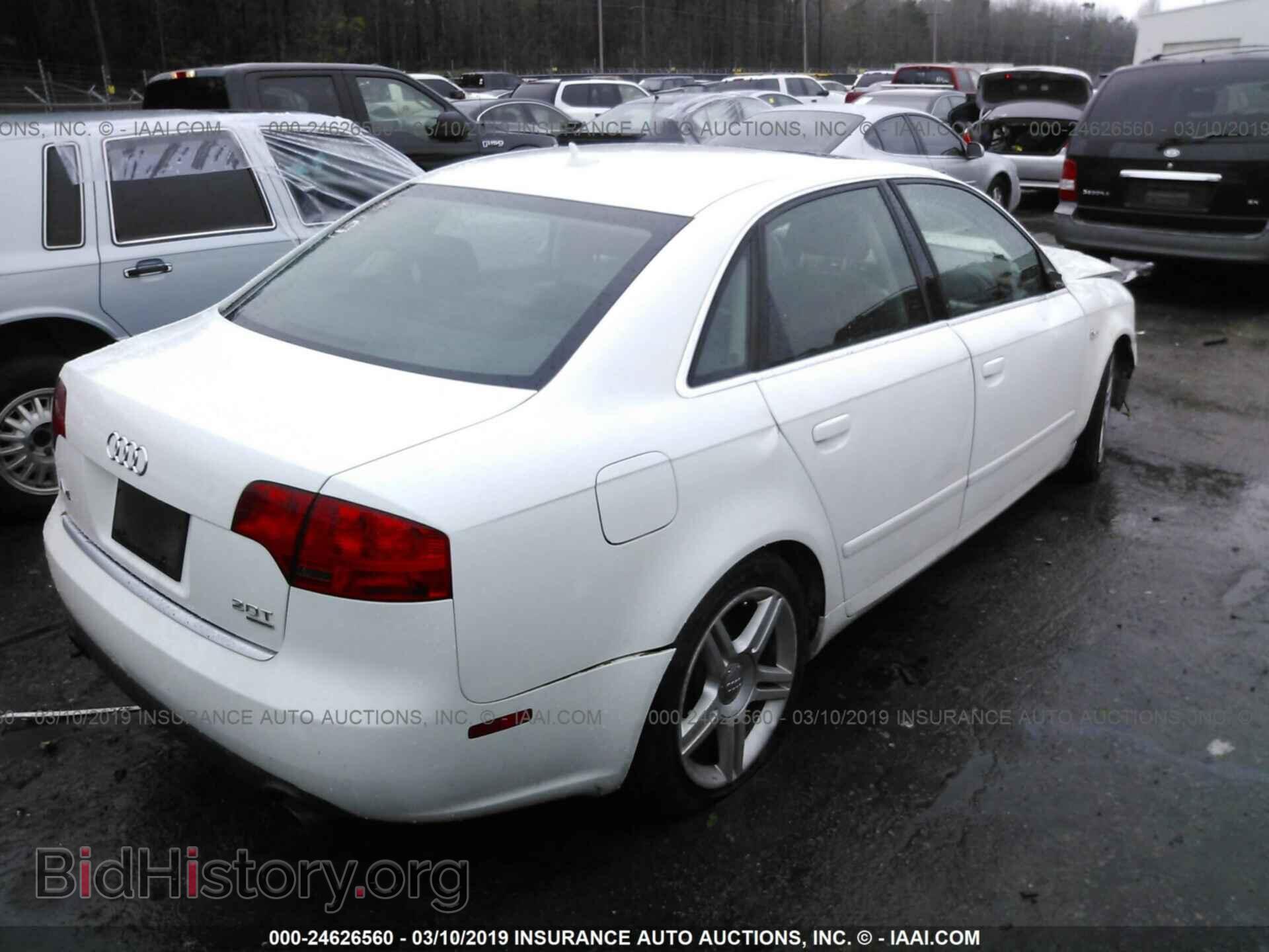 2007 AUDI A4 - VIN: WAUDF78E67A013796 - Фото 4