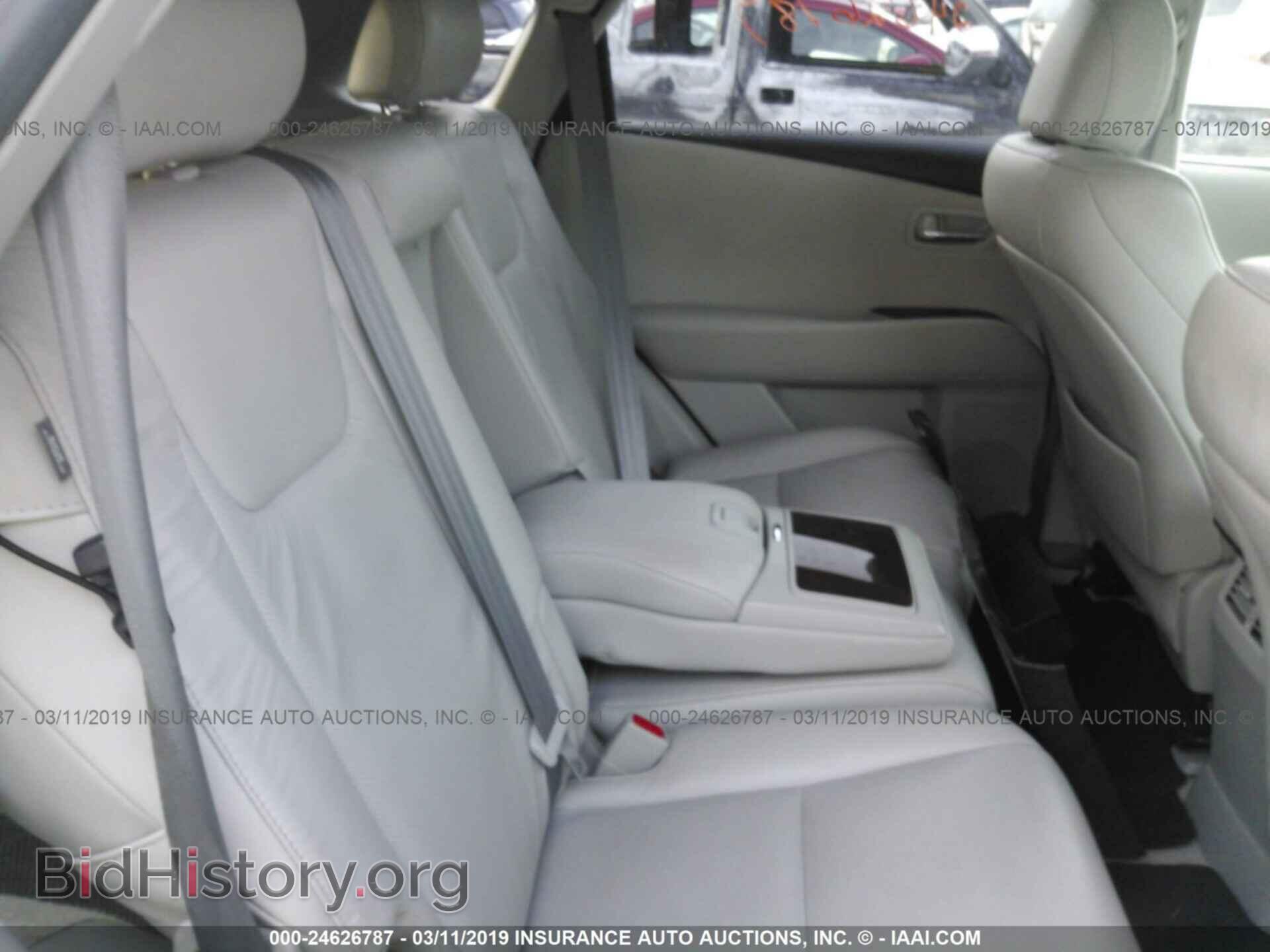 2011 LEXUS RX - VIN: 2T2BK1BA9BC085360 - Photo 8