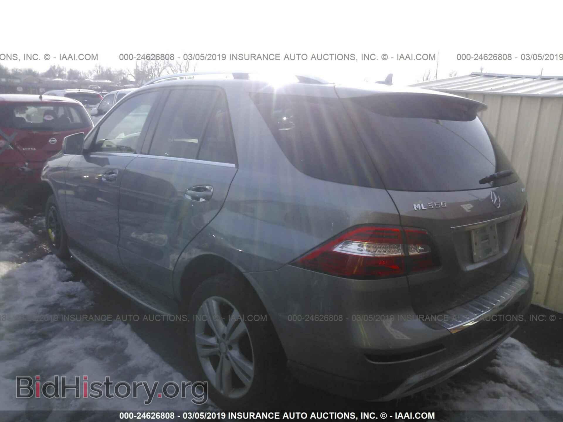 2014 MERCEDES-BENZ ML - VIN: 4JGDA5HB7EA396250 - Фото 3