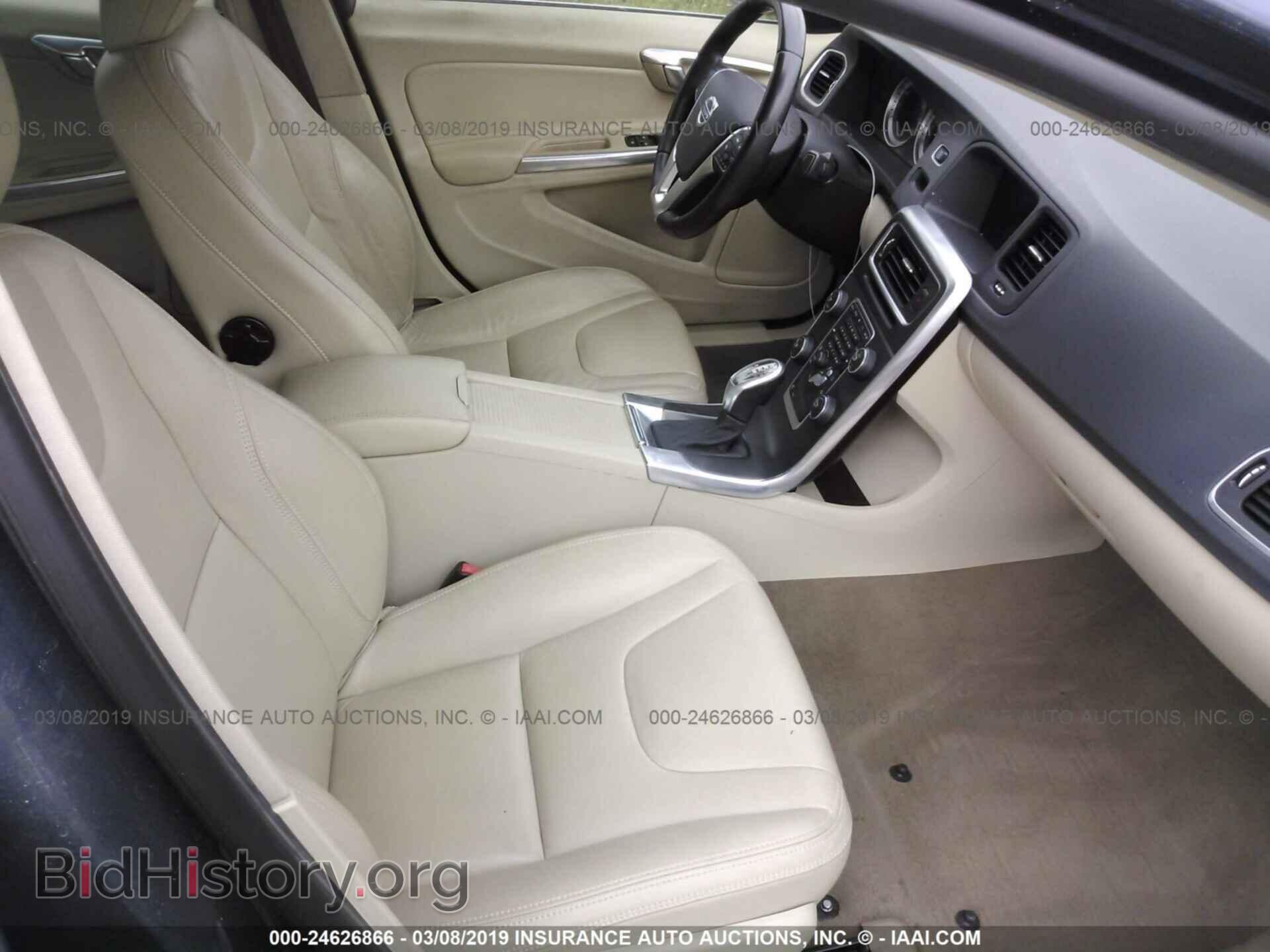 2013 VOLVO S60 - VIN: YV1612FS8D2199461 - Фото 5