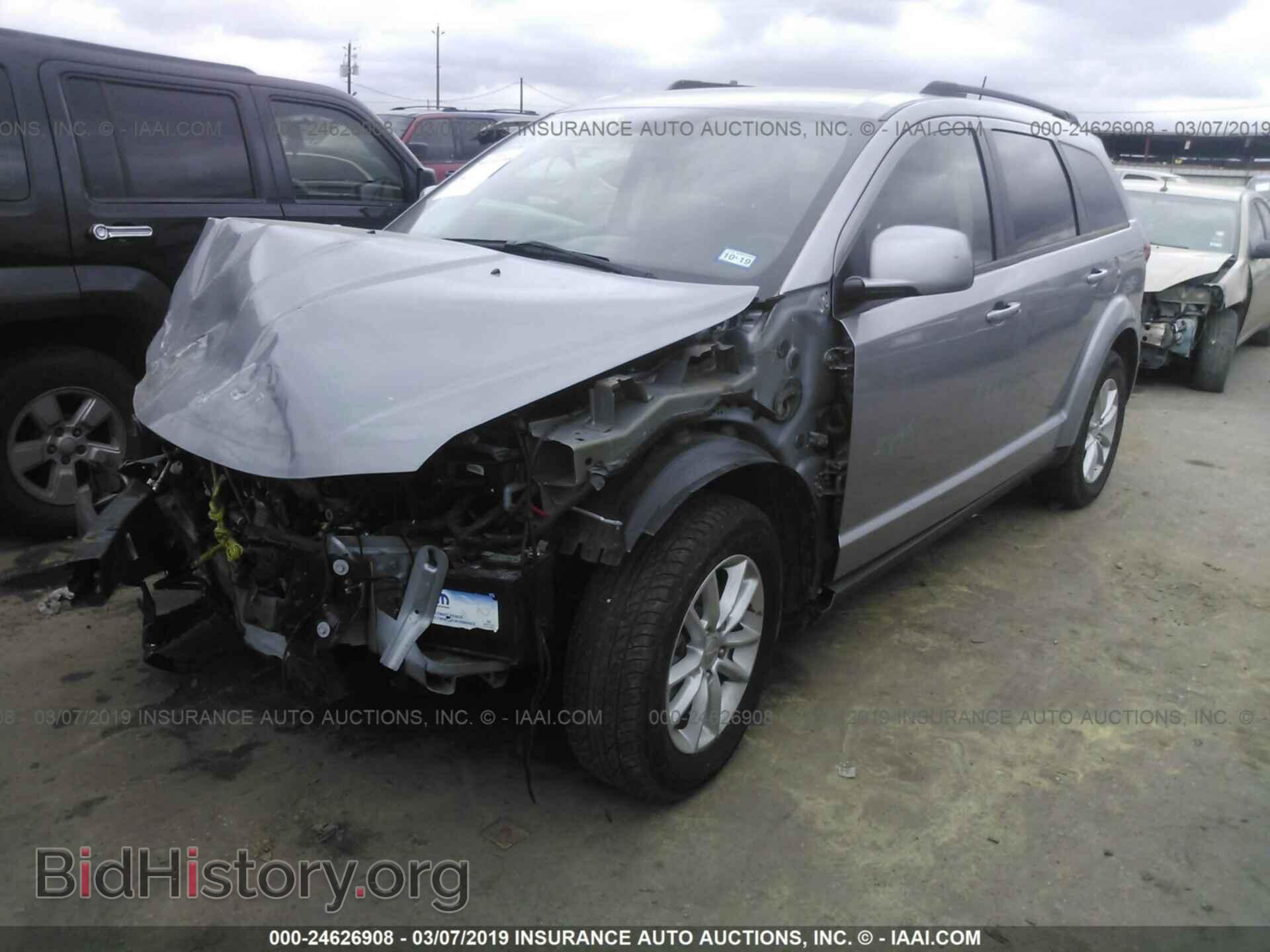 2015 DODGE JOURNEY - VIN: 3C4PDCBG4FT743075 - Фото 2