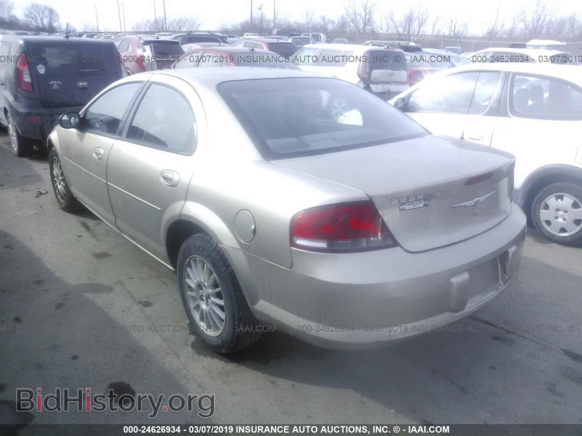 2004 CHRYSLER SEBRING - VIN: 1C3EL46X84N229192 - Фото 3