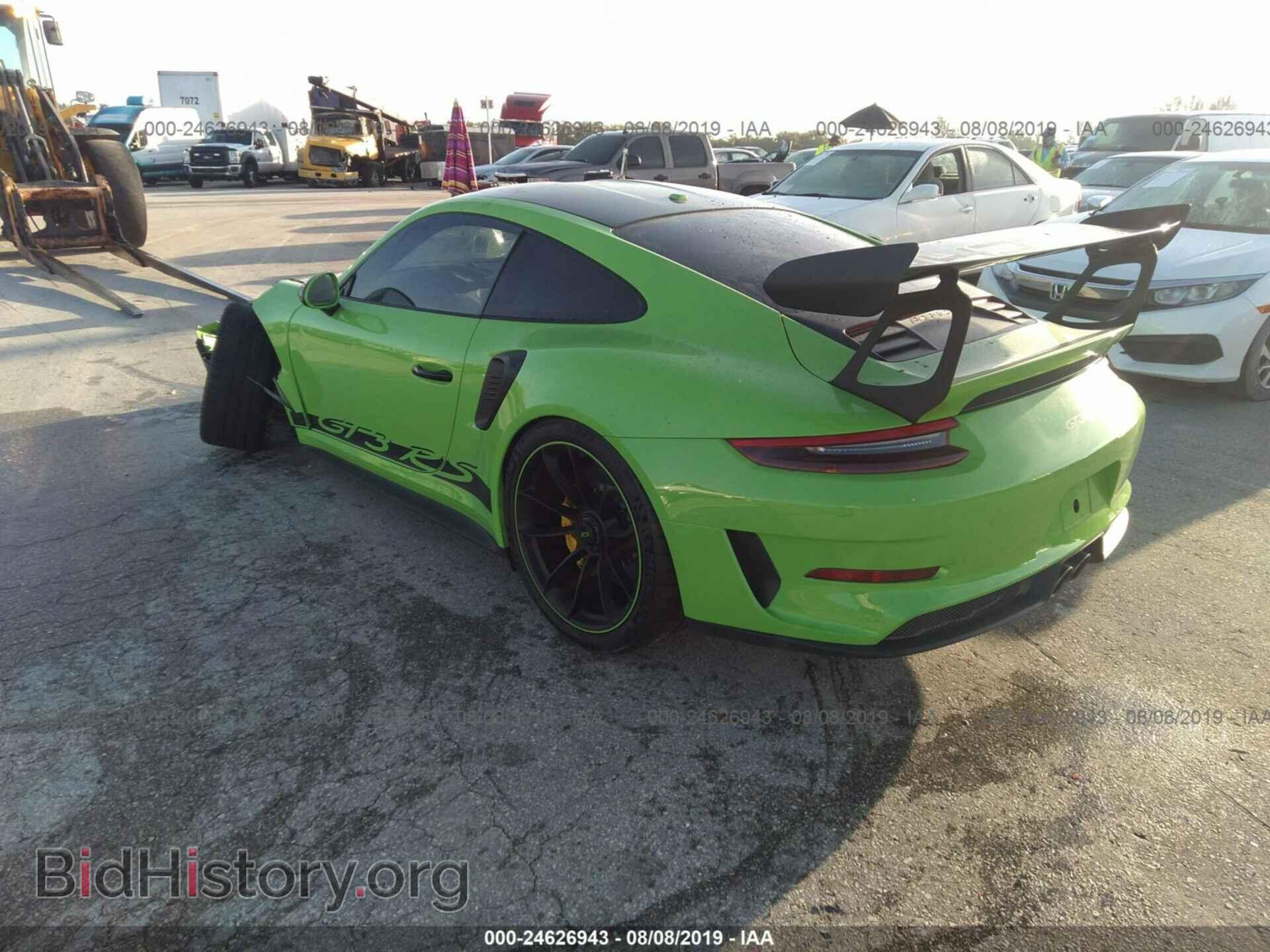 2019 PORSCHE 911 - VIN: WP0AF2A93KS165107 - Фото 3