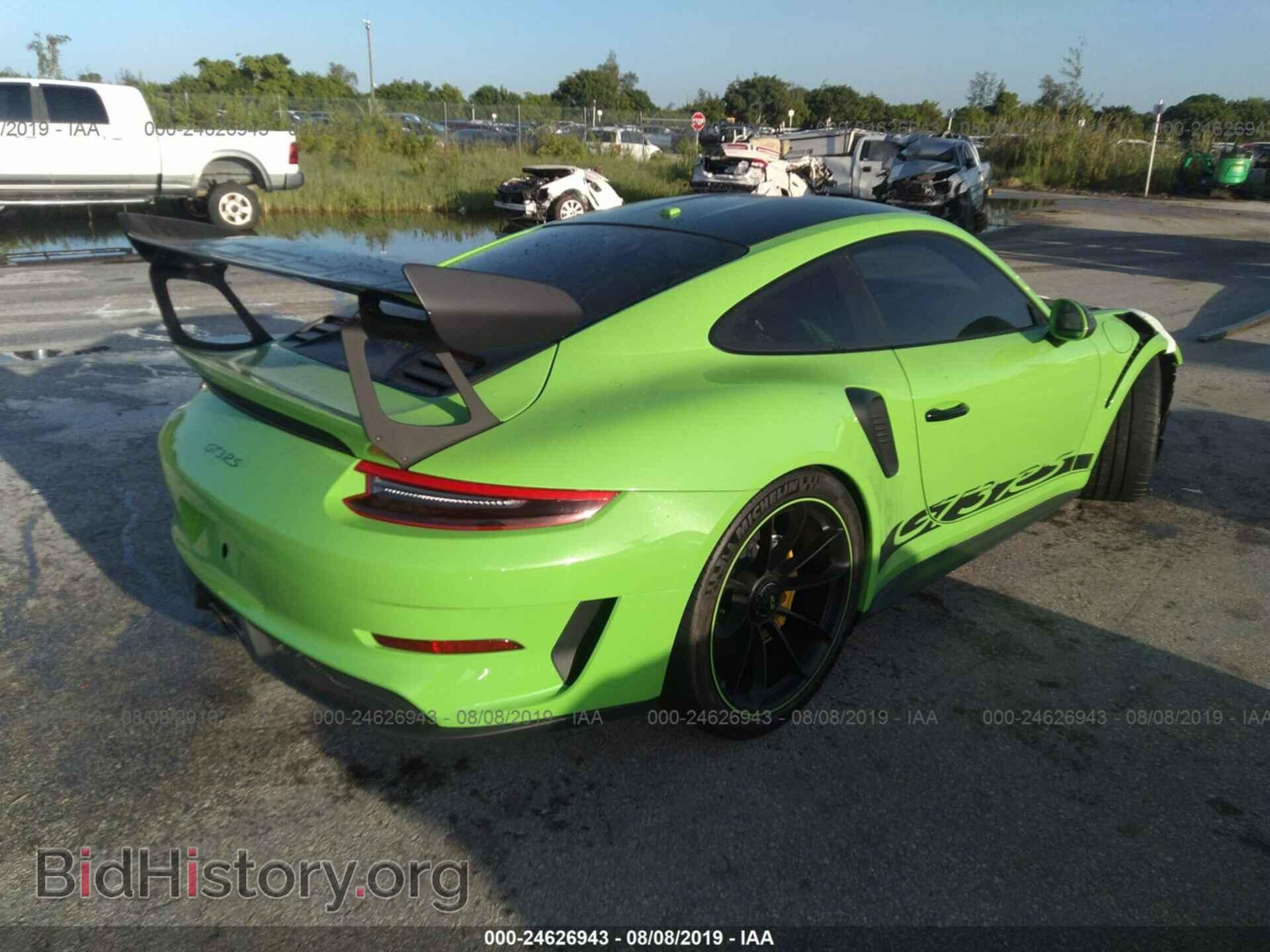 2019 PORSCHE 911 - VIN: WP0AF2A93KS165107 - Фото 4