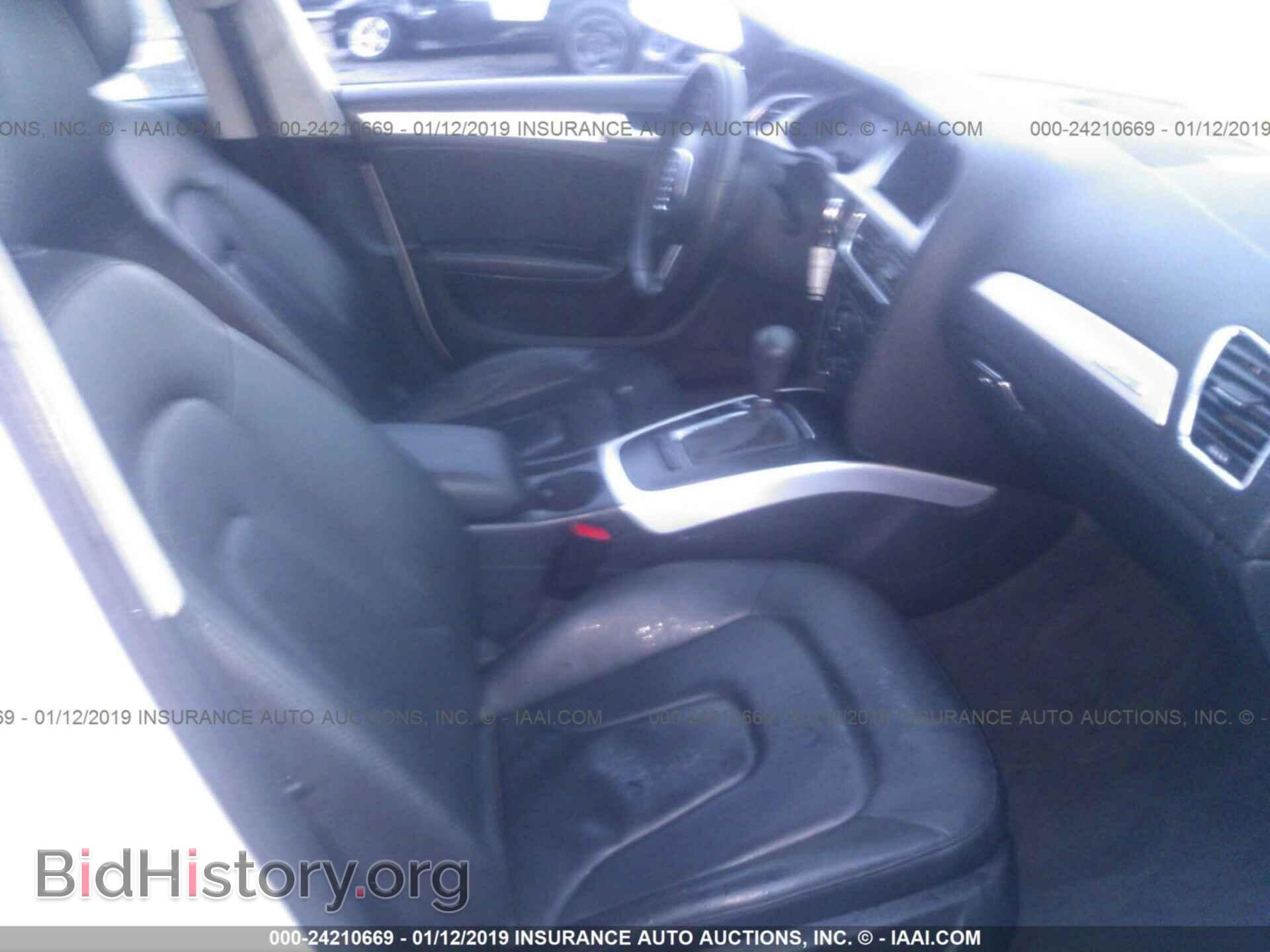 2012 AUDI A4 - VIN: WAUBFAFLXCA113884 - Фото 5