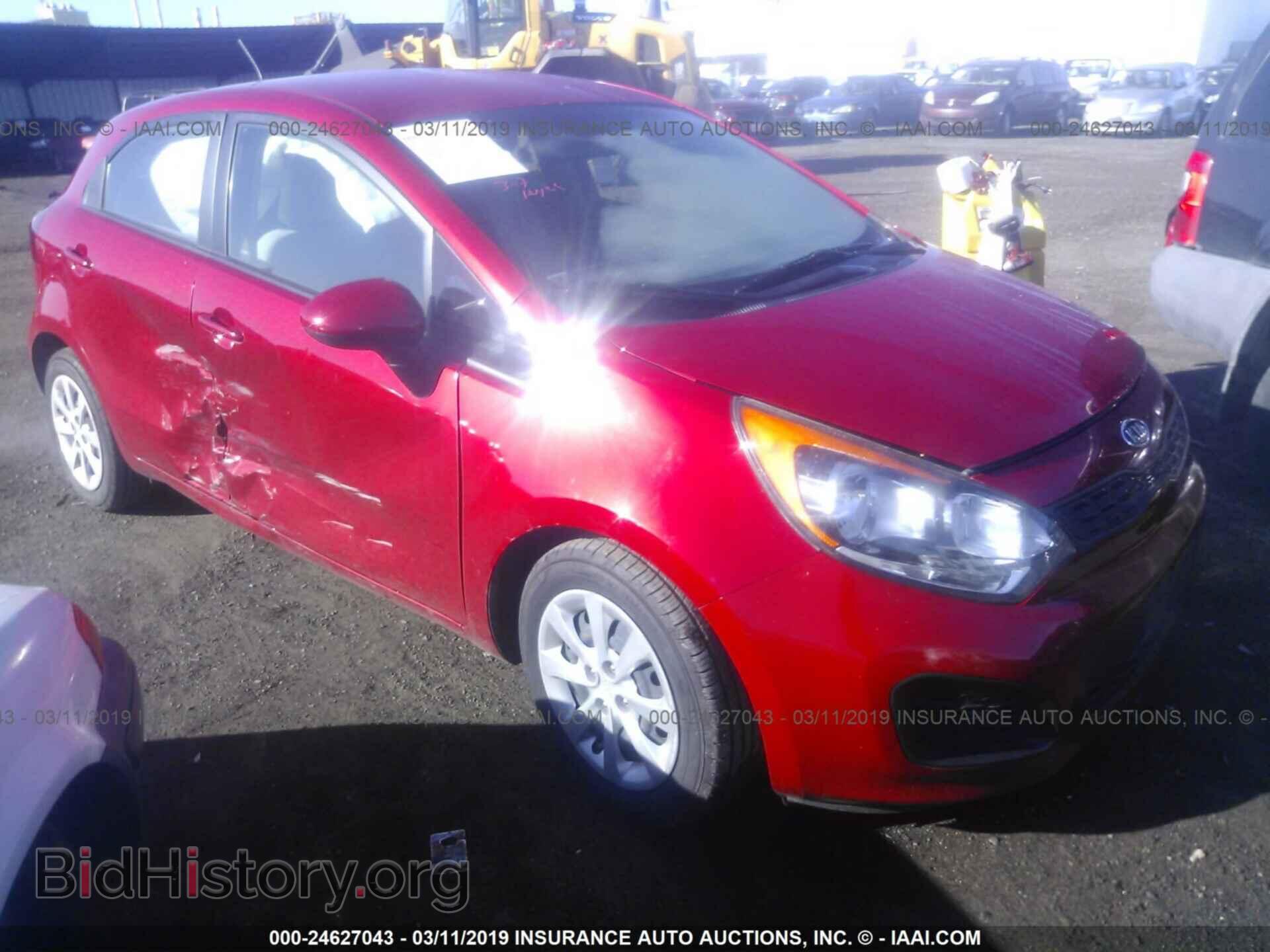 Photo KNADM5A37D6109129 - KIA RIO 2013