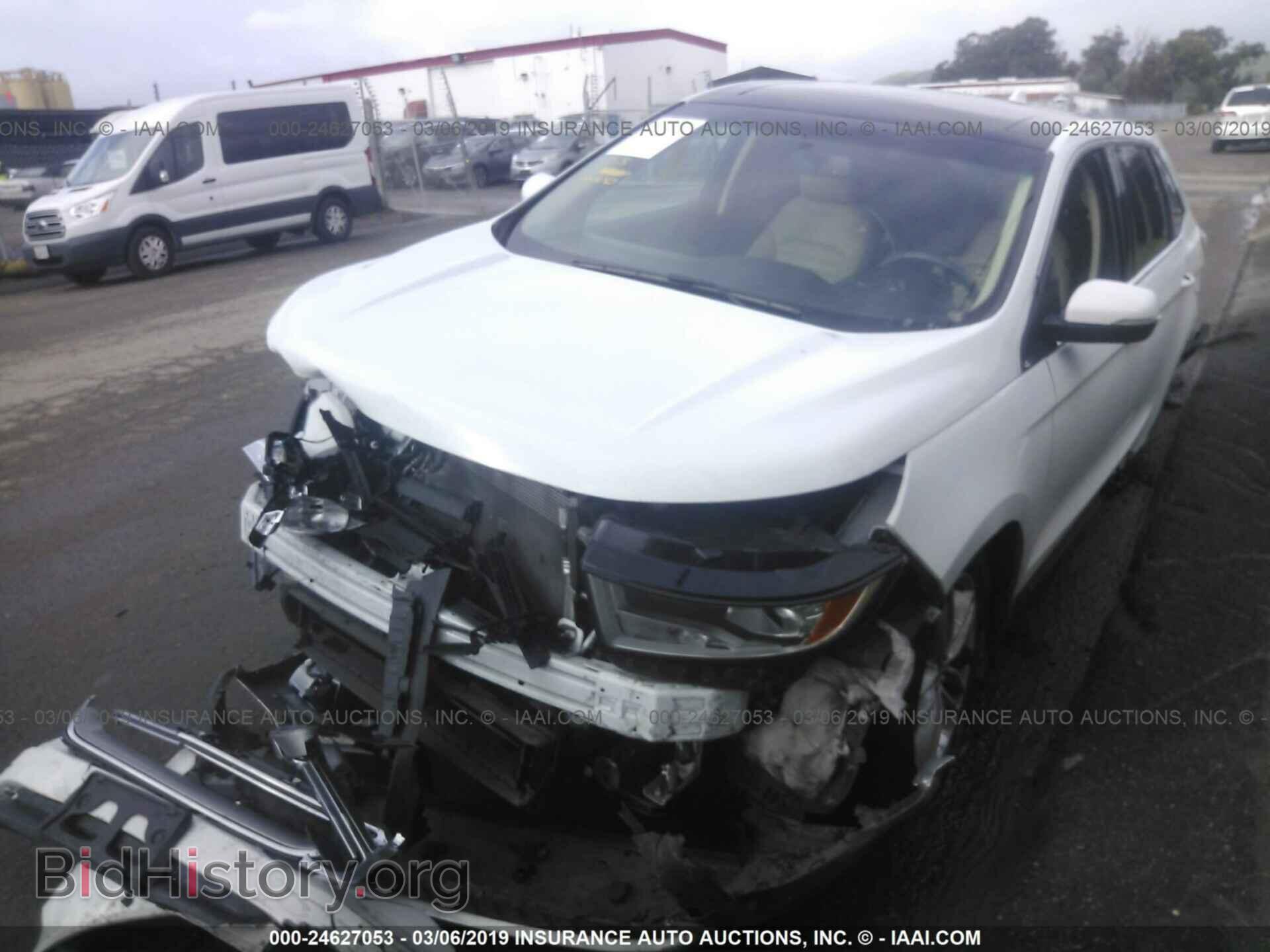 2015 FORD EDGE - VIN: 2FMTK3J92FBB56033 - Фото 2
