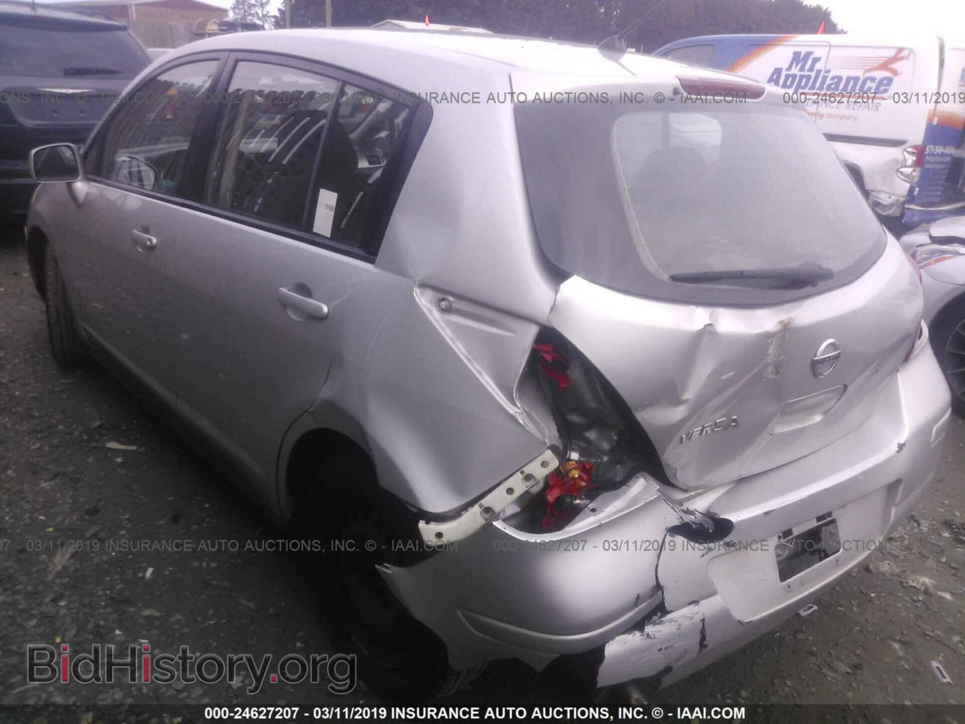 2007 NISSAN VERSA - VIN: 3N1BC13E27L404673 - Фото 3
