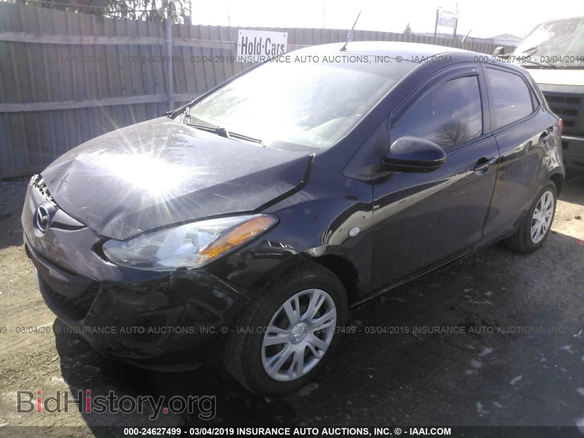 2012 MAZDA MAZDA2 - VIN: JM1DE1KY5C0147723 - Фото 2