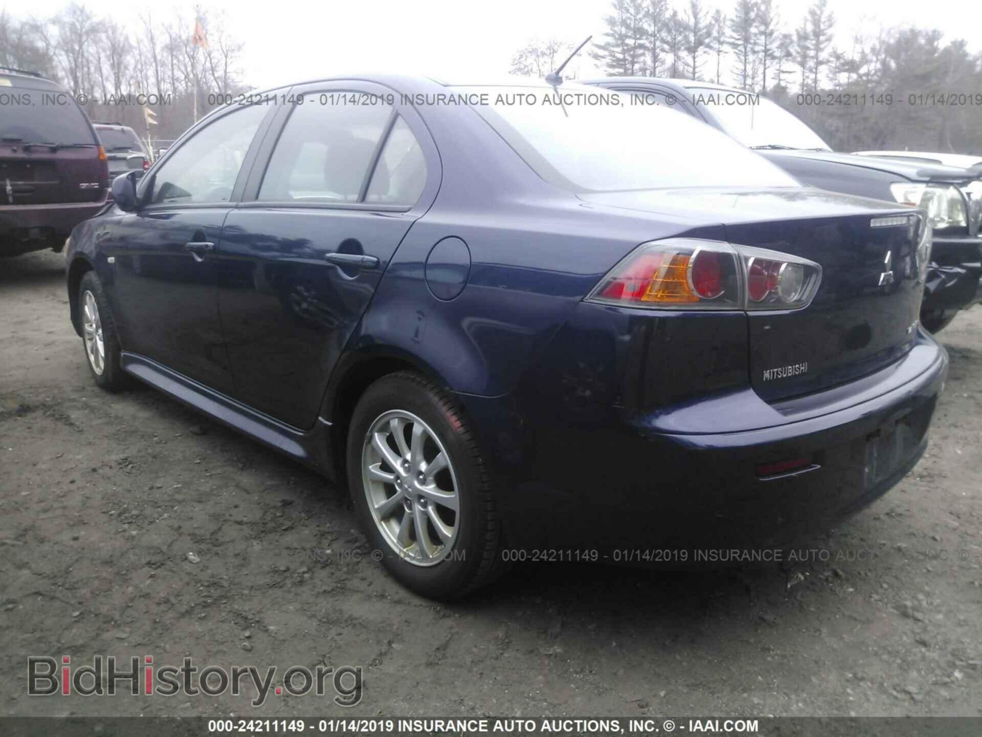 2014 MITSUBISHI LANCER - VIN: JA32U2FU9EU017798 - Фото 3