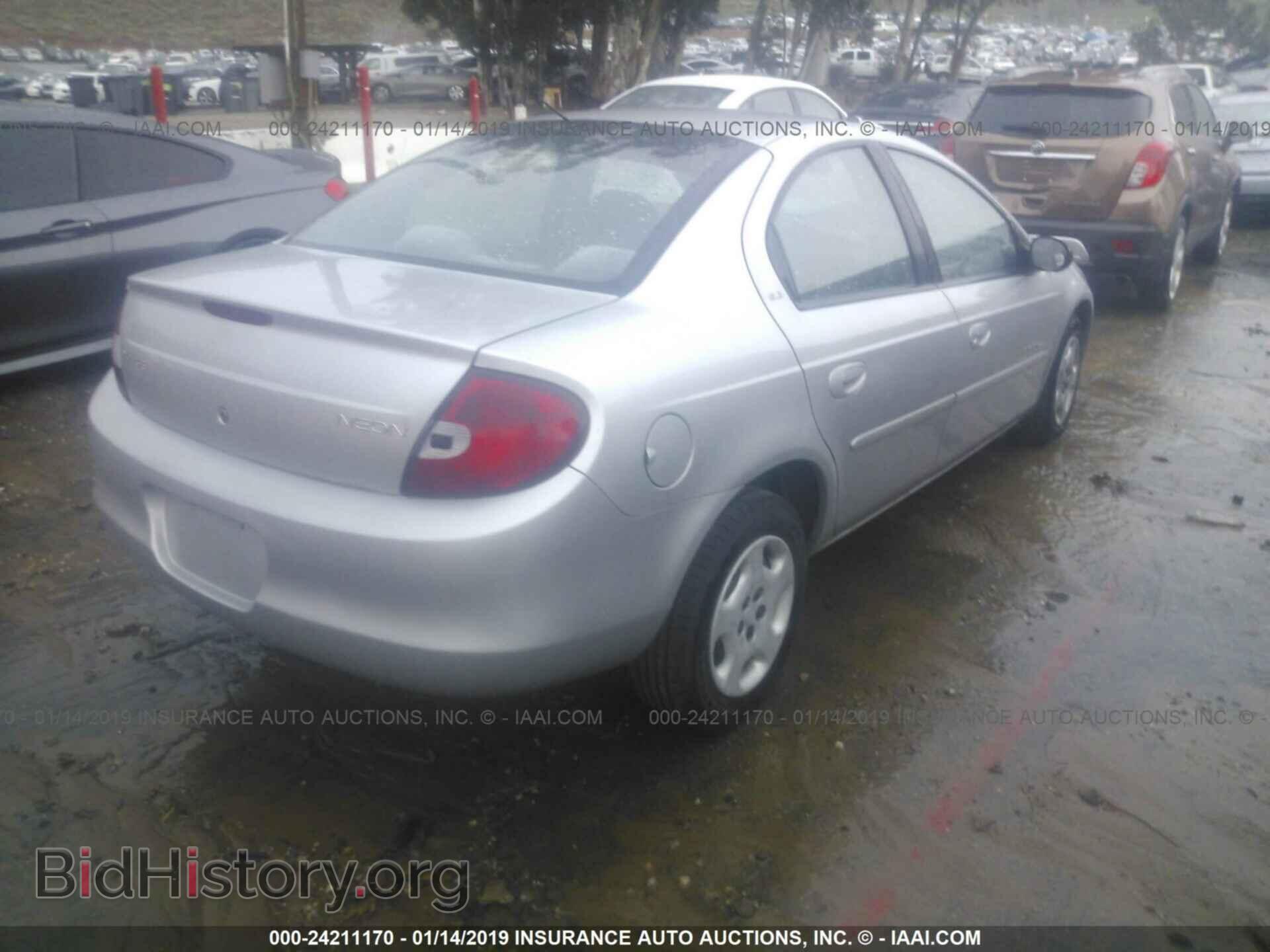 2001 DODGE NEON - VIN: 1B3ES46C41D169748 - Фото 4