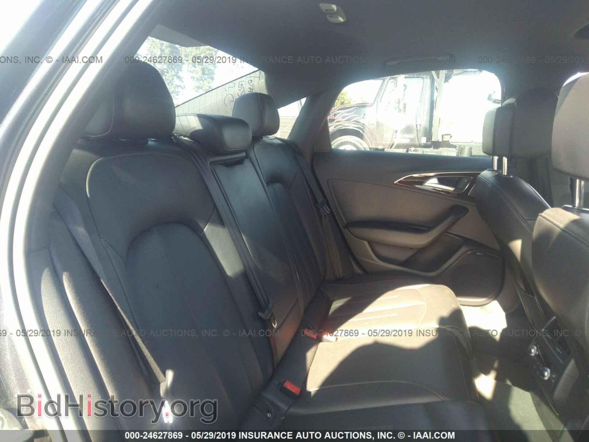 2014 AUDI A6 - VIN: WAUGFAFC1EN160478 - Фото 8
