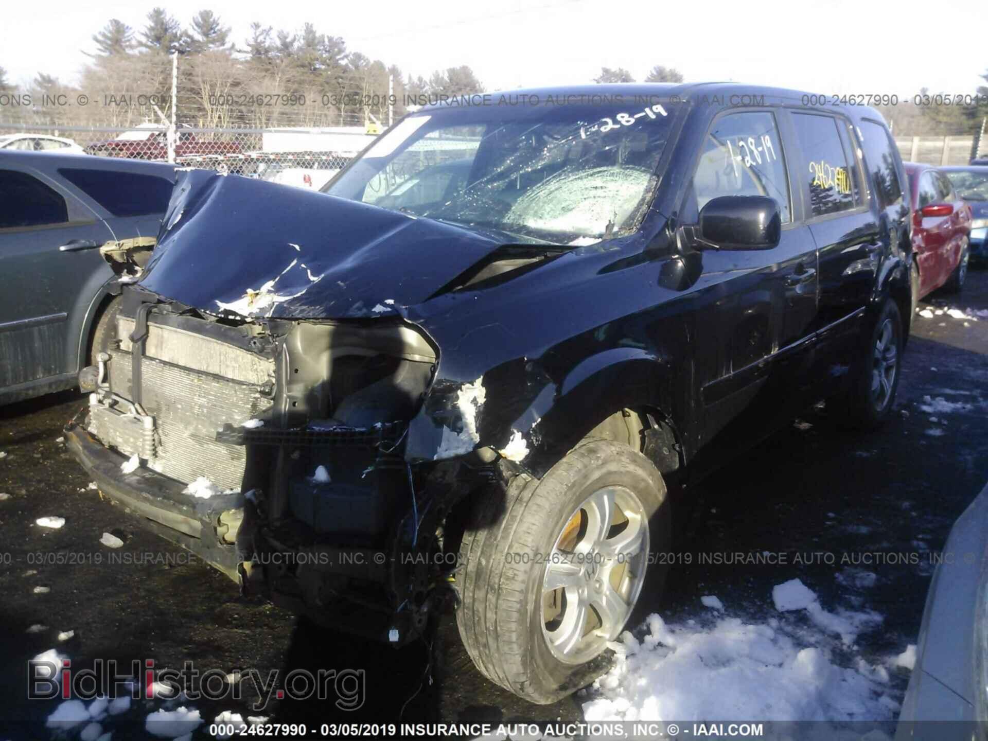 2012 HONDA PILOT - VIN: 5FNYF4H73CB057731 - Photo 2