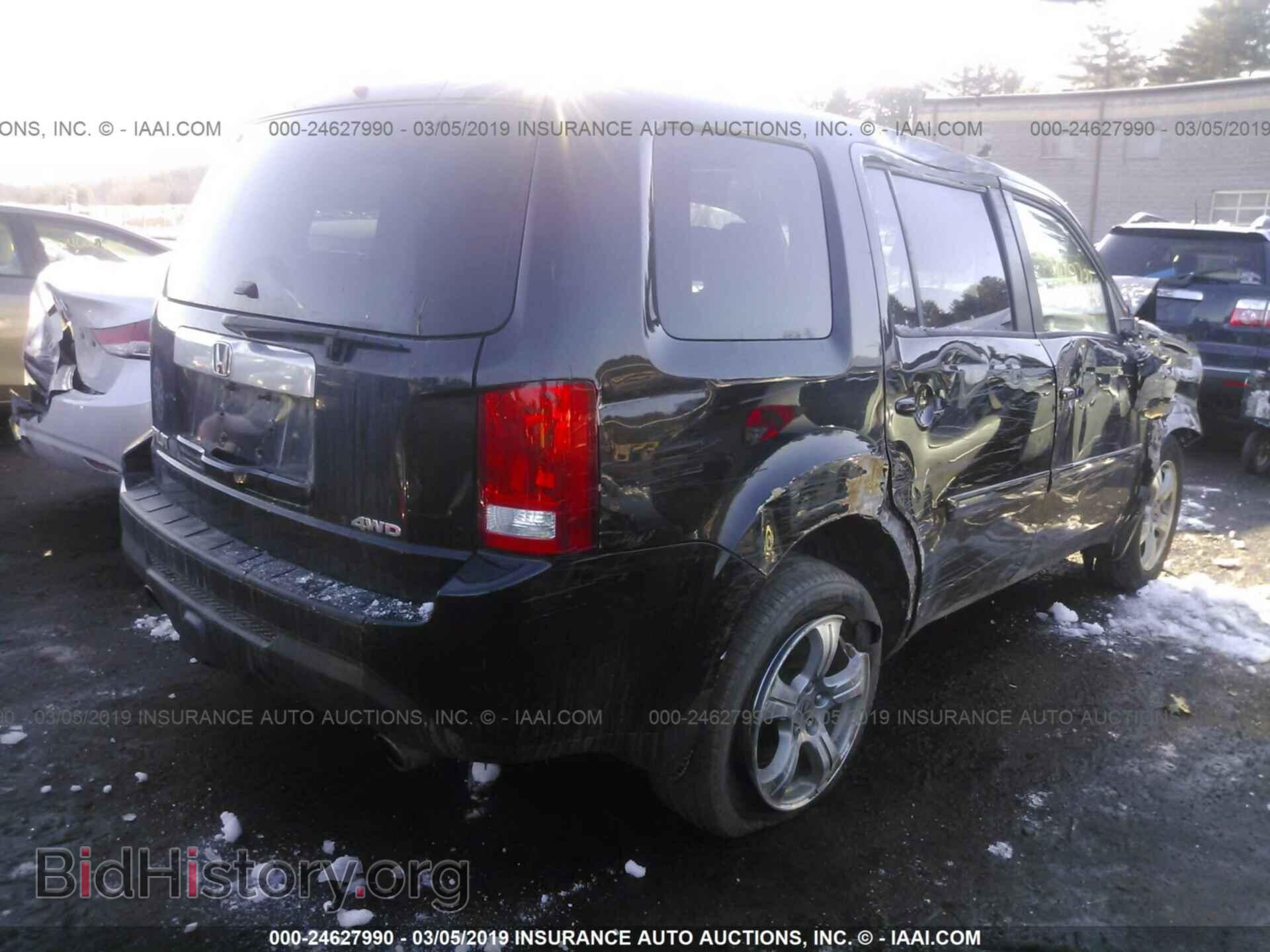 2012 HONDA PILOT - VIN: 5FNYF4H73CB057731 - Photo 4
