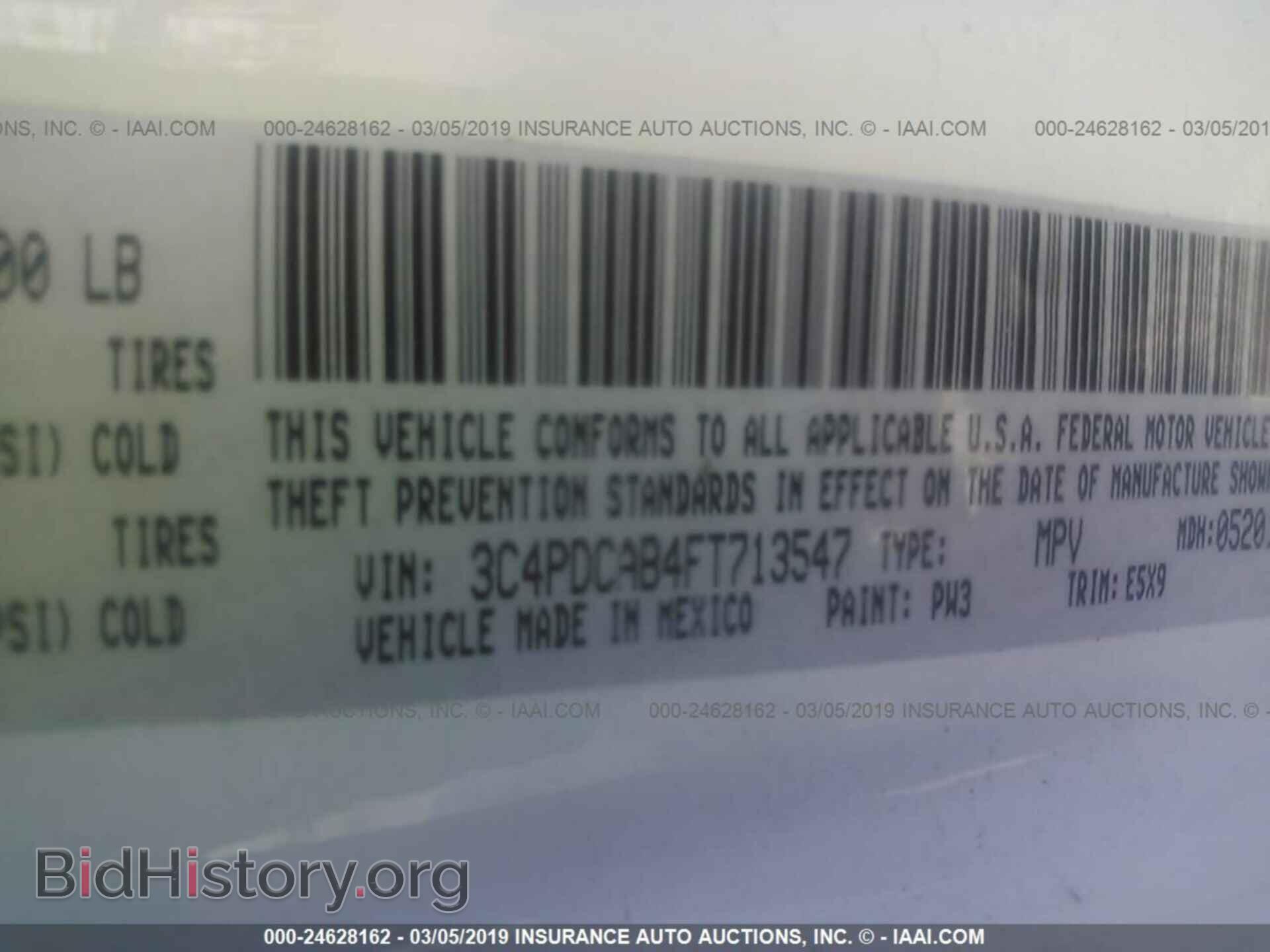 2015 DODGE JOURNEY - VIN: 3C4PDCAB4FT713547 - Photo 9