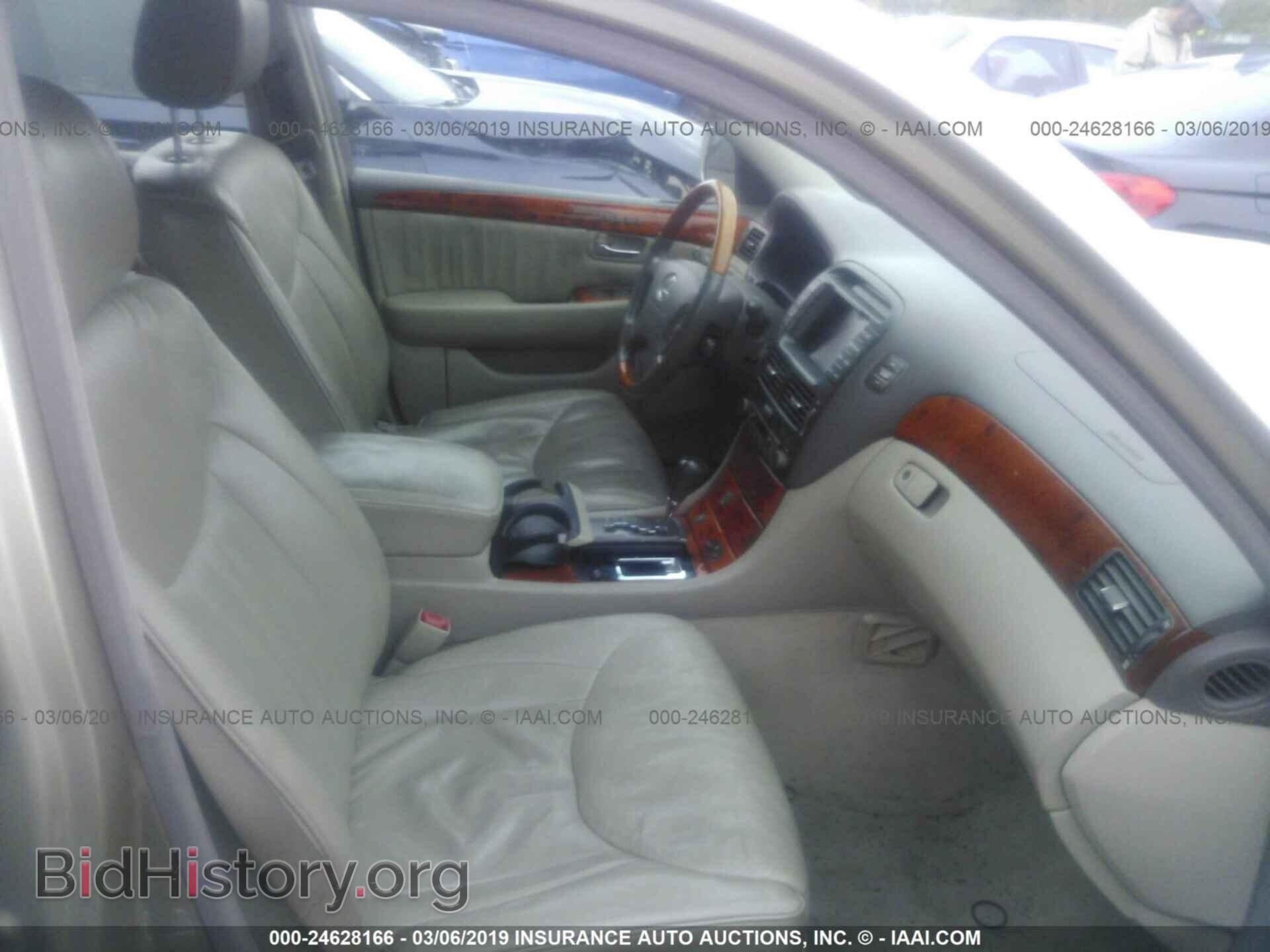 2002 LEXUS LS - VIN: JTHBN30F720056843 - Фото 5