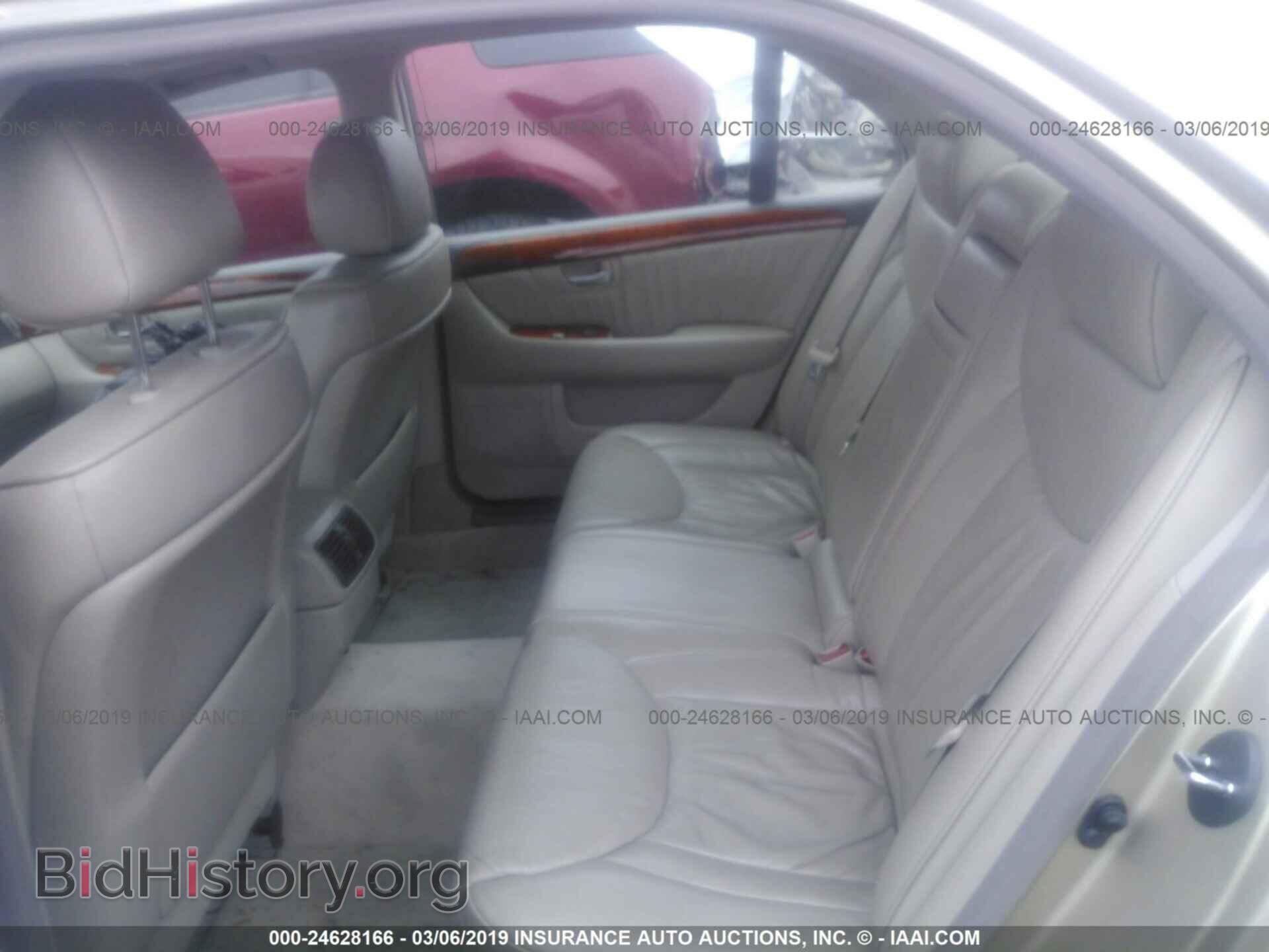 2002 LEXUS LS - VIN: JTHBN30F720056843 - Фото 8