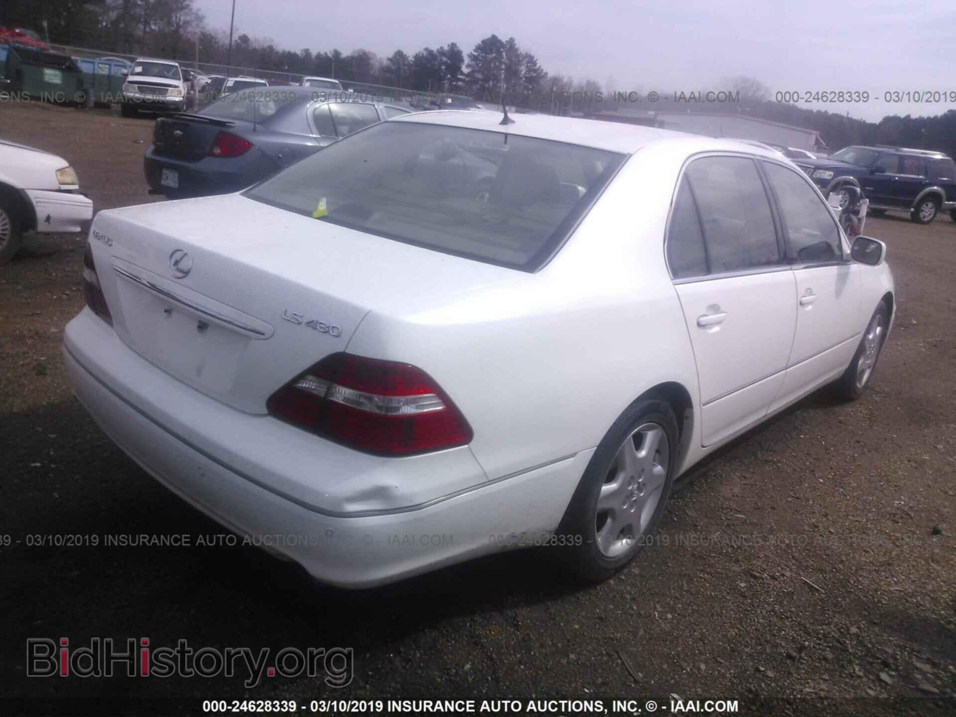2004 LEXUS LS - VIN: JTHBN36FX40130511 - Фото 4