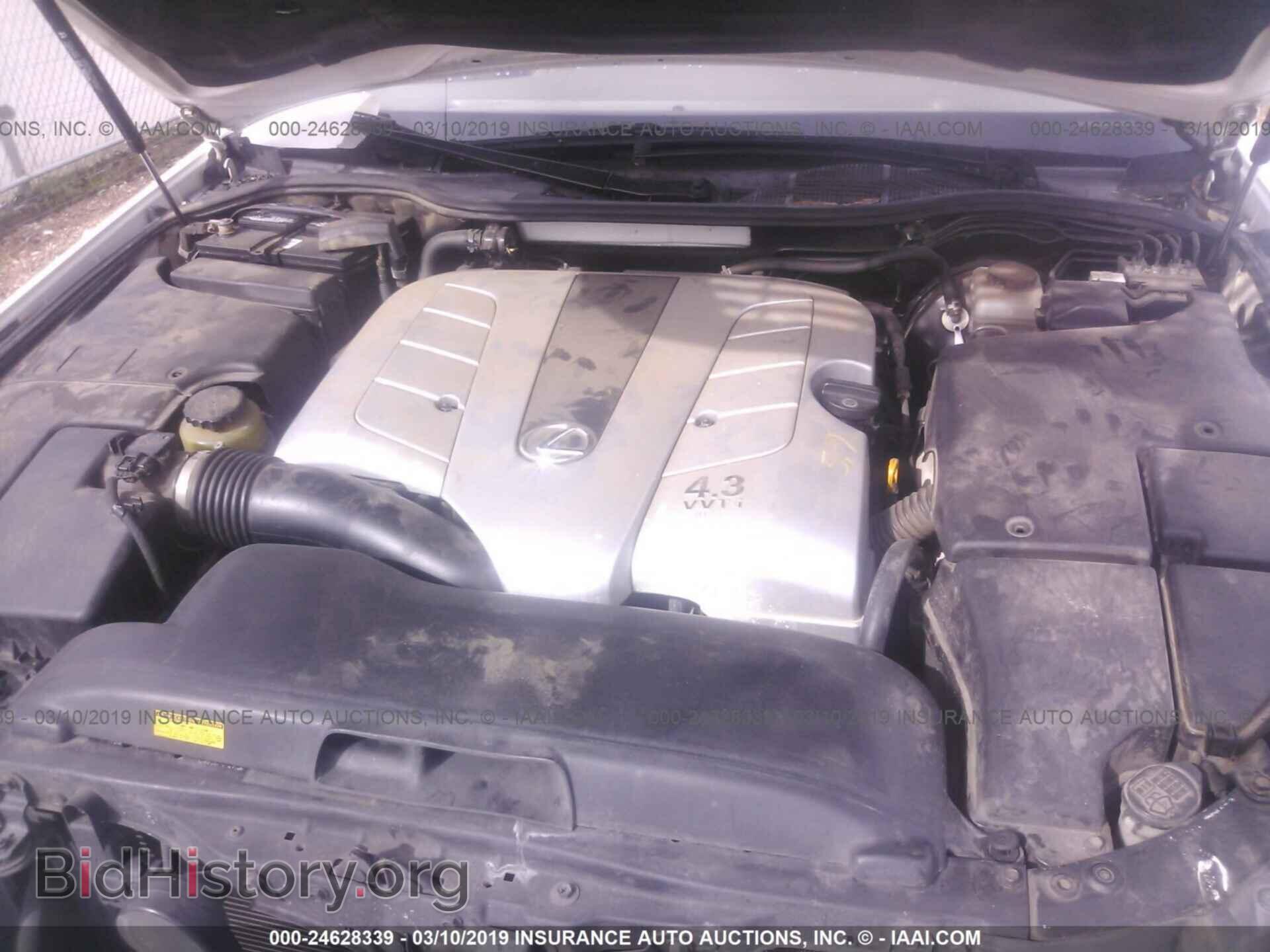 2004 LEXUS LS - VIN: JTHBN36FX40130511 - Фото 10